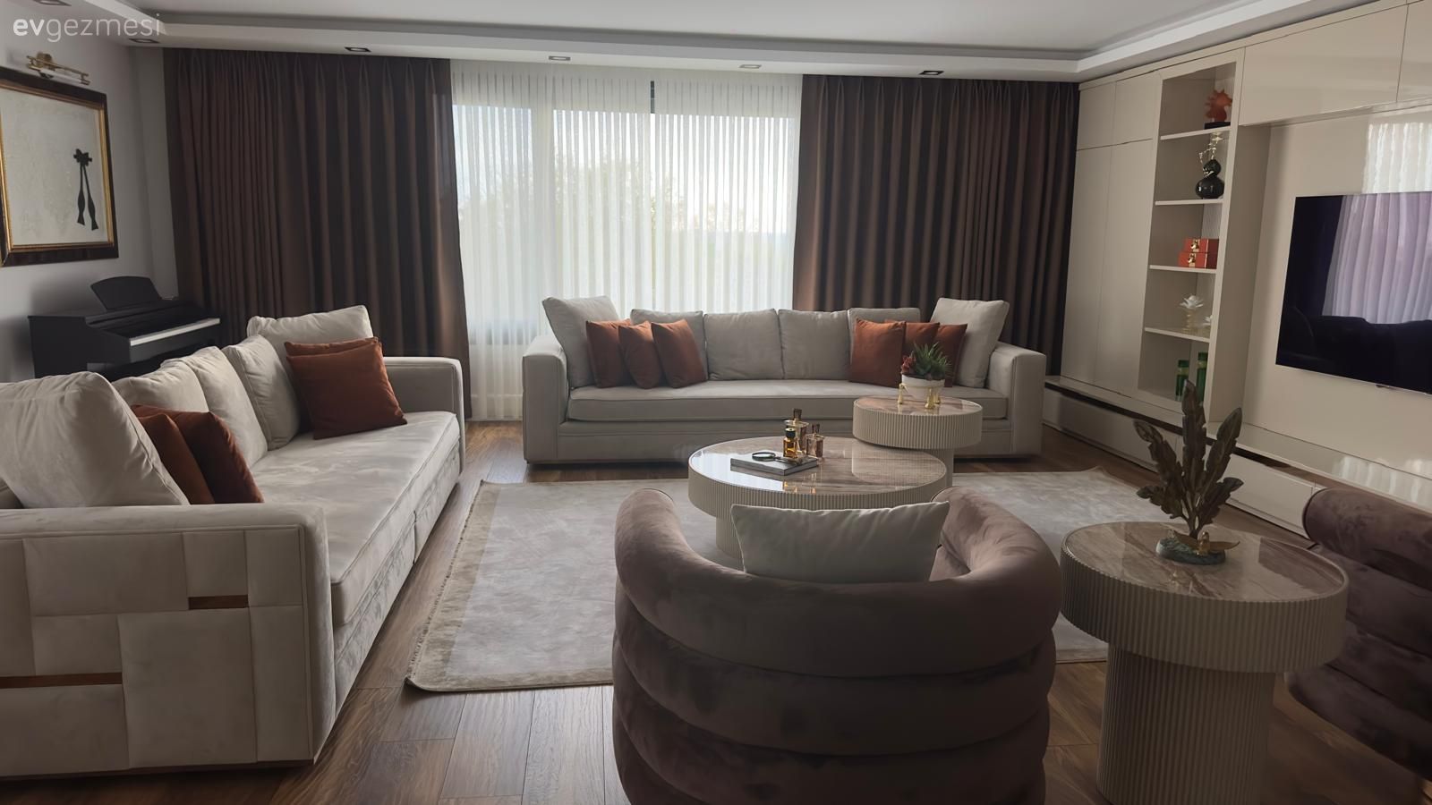 Bu Dubleks Dairede Her Odanın Kendine Özel Detayları Var