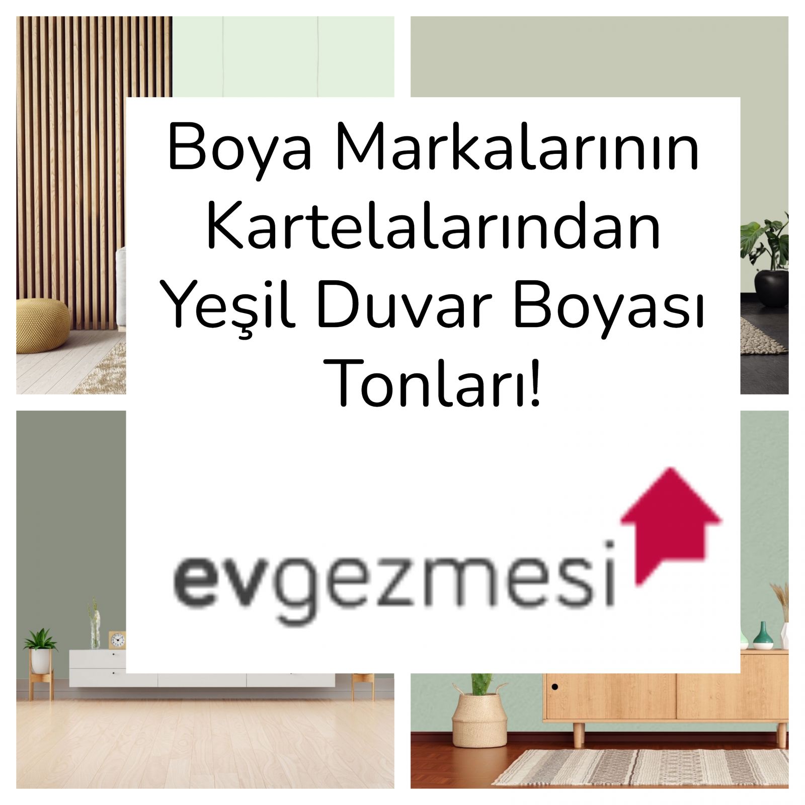 Boya Markalarının Kartelalarından Yeşil Duvar Boyası Tonları!