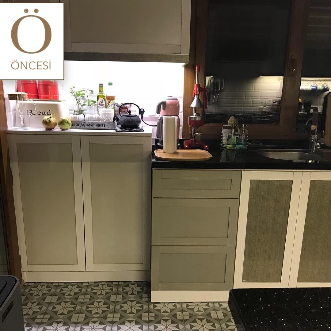 Öncesi & Sonrası: Bu El Emeği ile Dönüşen Mutfak Biraz Modern, Biraz Nostaljik
