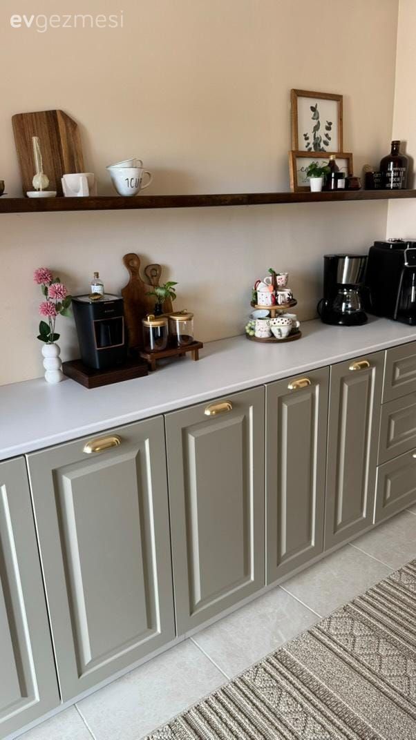 Lojmana Yapılan Kahve Köşesi Her İhtiyaca Deva Olmuş!