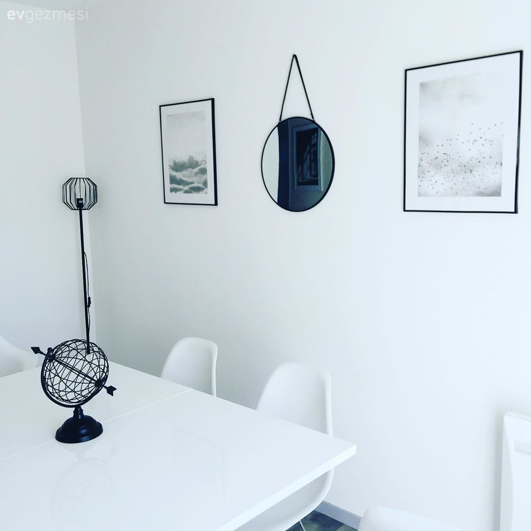 Bu Modern Dekorun En Sevdikleri Siyah, Beyaz ve Gri!