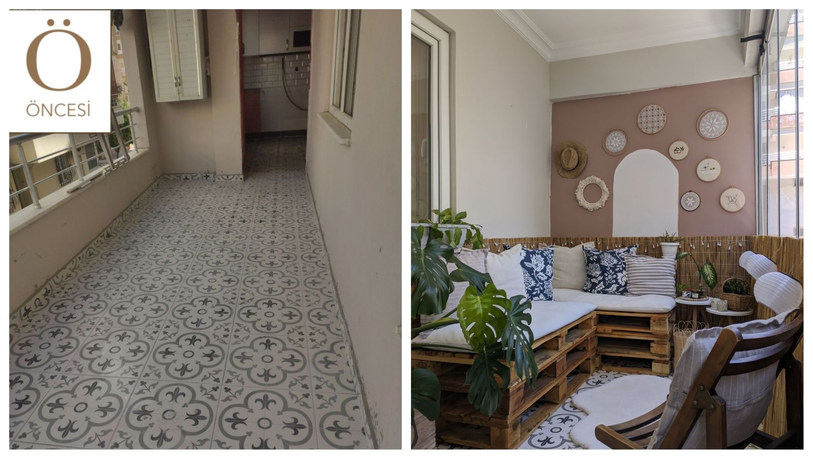 Şanlıurfa'daki Bu Balkon Yeni Haliyle Mini Kış Bahçesi