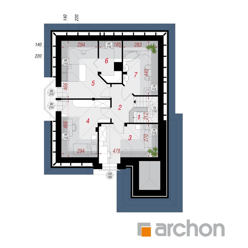 Müstakil Ev Yapacaklar İçin Örnekler: 127 M2'lik İki Katlı Ev ve Planı