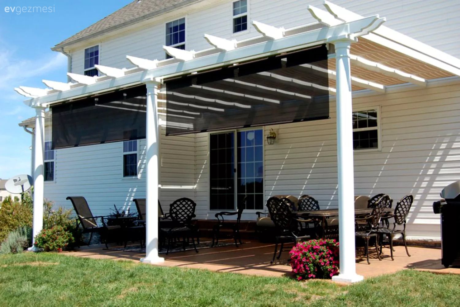 Bahçenize Güzellik Katacak Pergola Modelleri