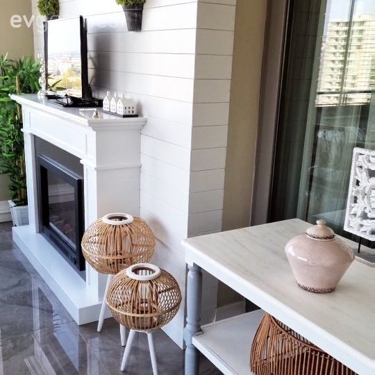 Şömine, Ev bitkisi, Balkon avizesi