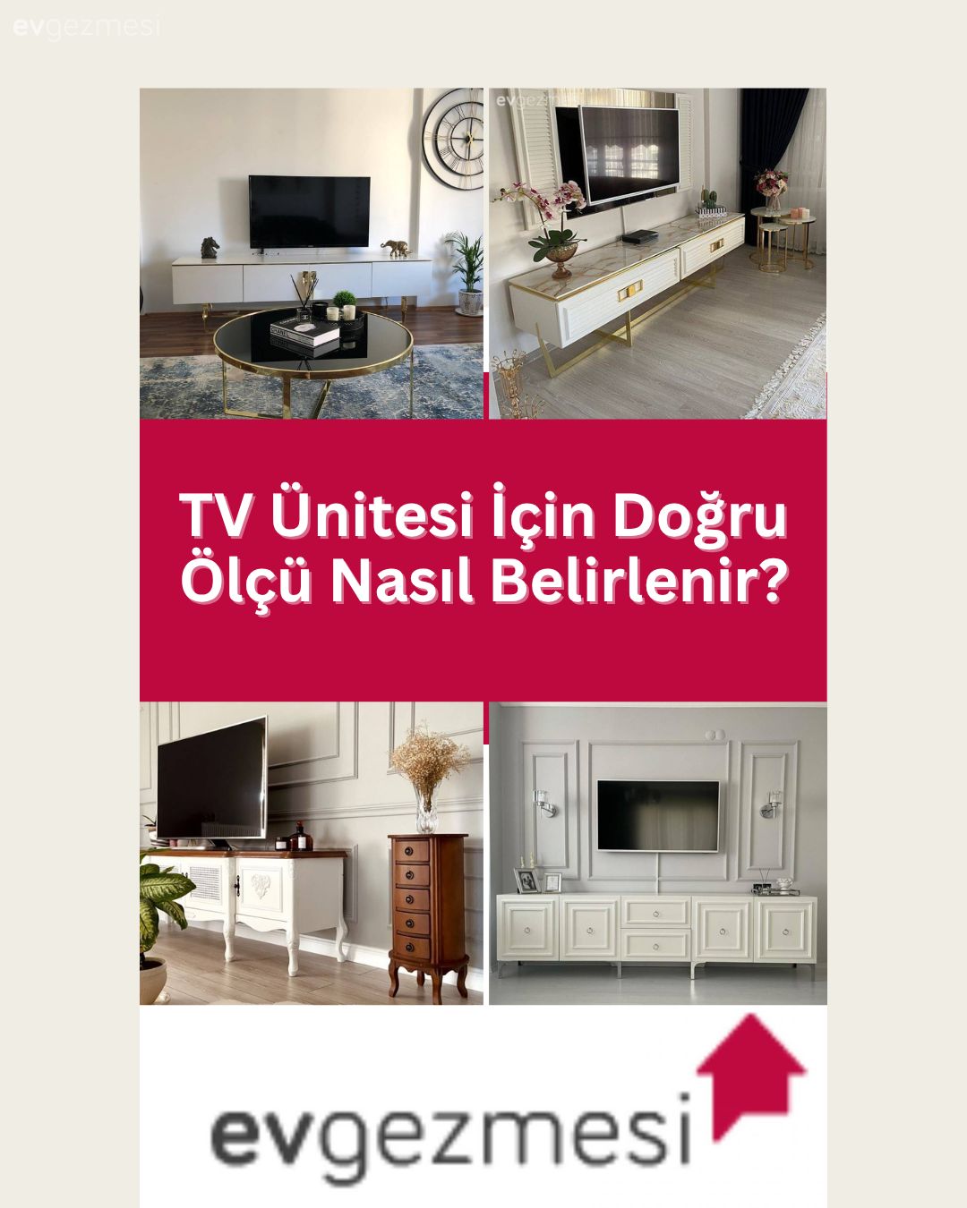 TV Ünitesi İçin Doğru Ölçü Nasıl Belirlenir?