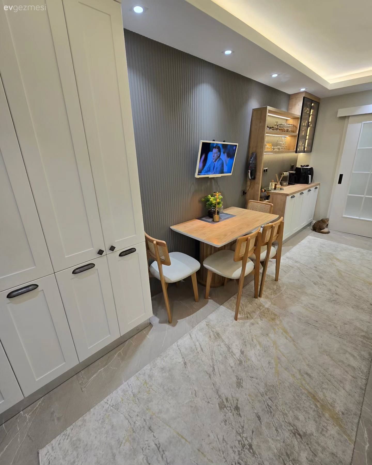 İki Tarafı İyi Değerlendirilen Bu Mutfağın Keyfine Diyecek Yok