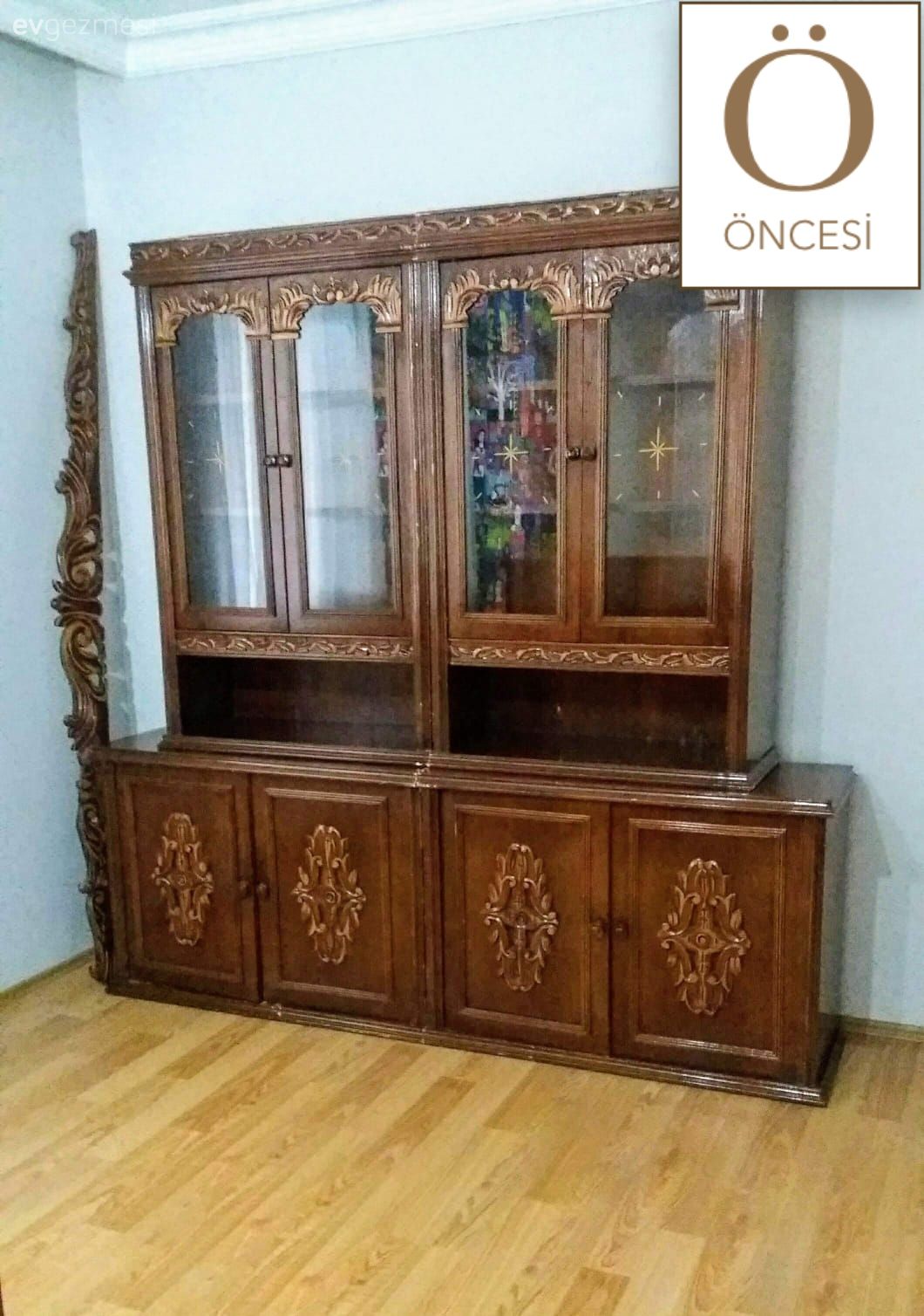 Öncesi&Sonrası: Çok Para Ödemeden Yepyeni Hale Gelen Bir Yemek Odası