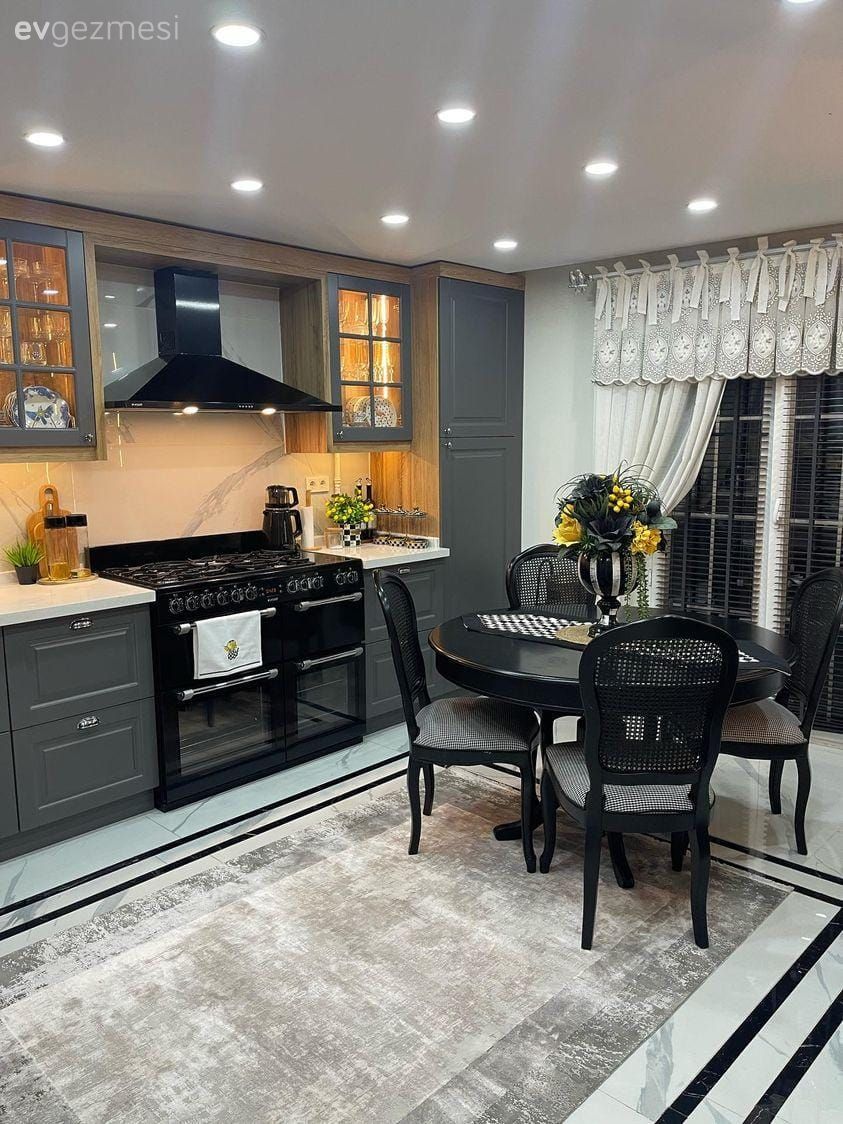 Bu Kocaeli Mutfağında Rustik Stilin Baskın Tavrına County Eşlik Etmiş!