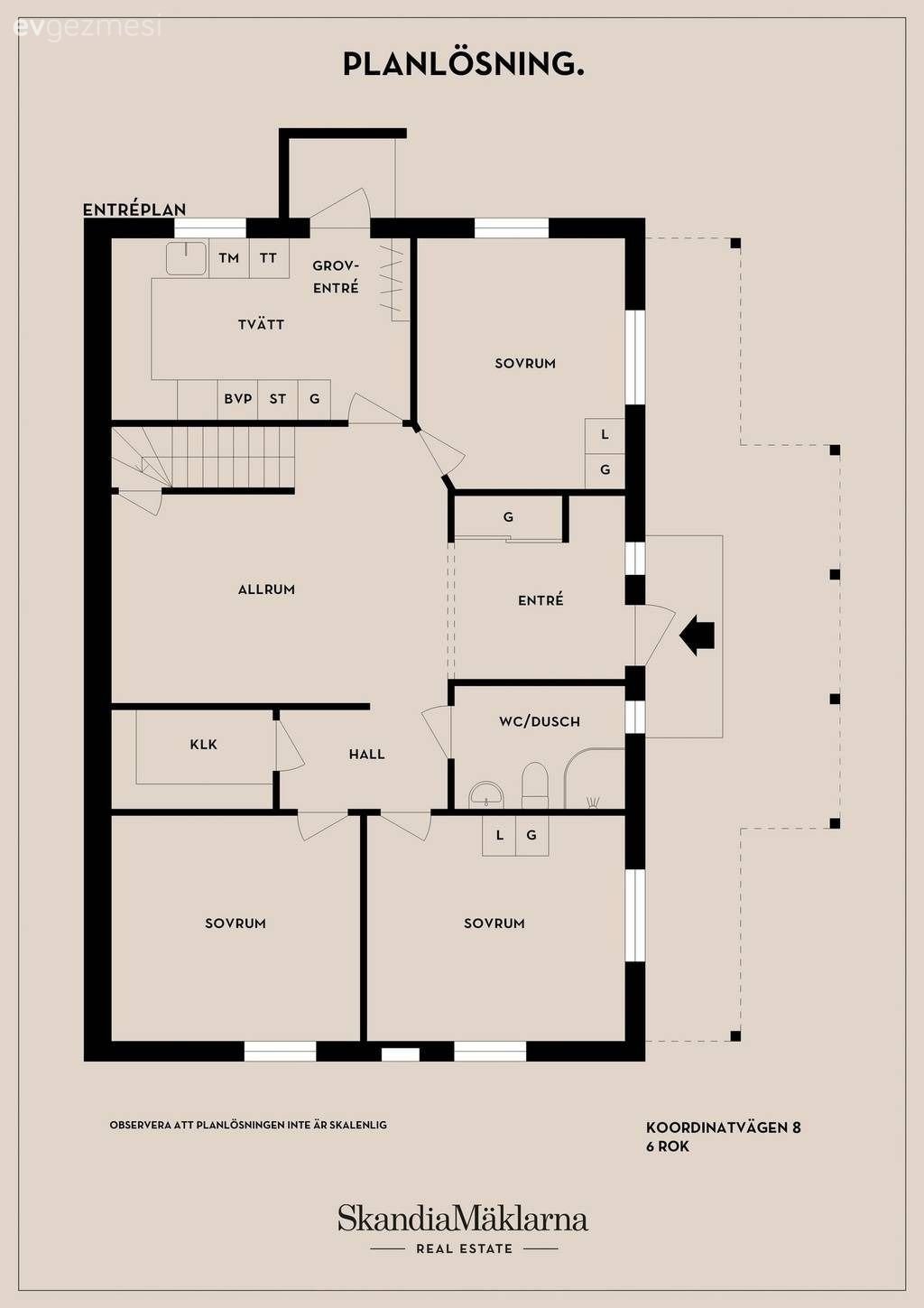 183 M2'lik Balkonlu Bu Evin Arka Cephesinde İskele Veranda Var