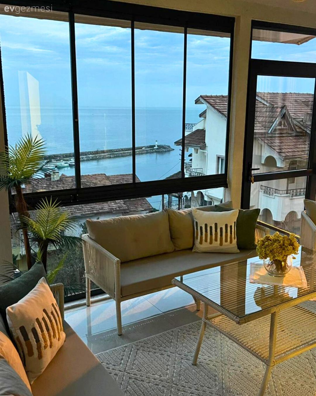 Bu Ordu Evinde Kapalı Balkon En Az Salon Kadar Konforlu