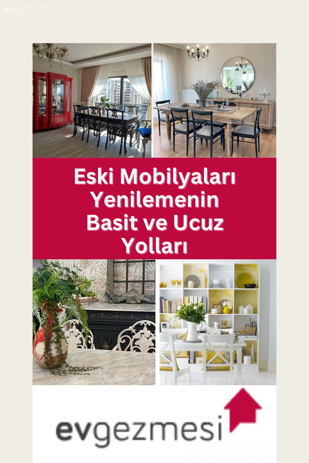 Eski Mobilyaları Yenilemenin Basit ve Ucuz Yolları