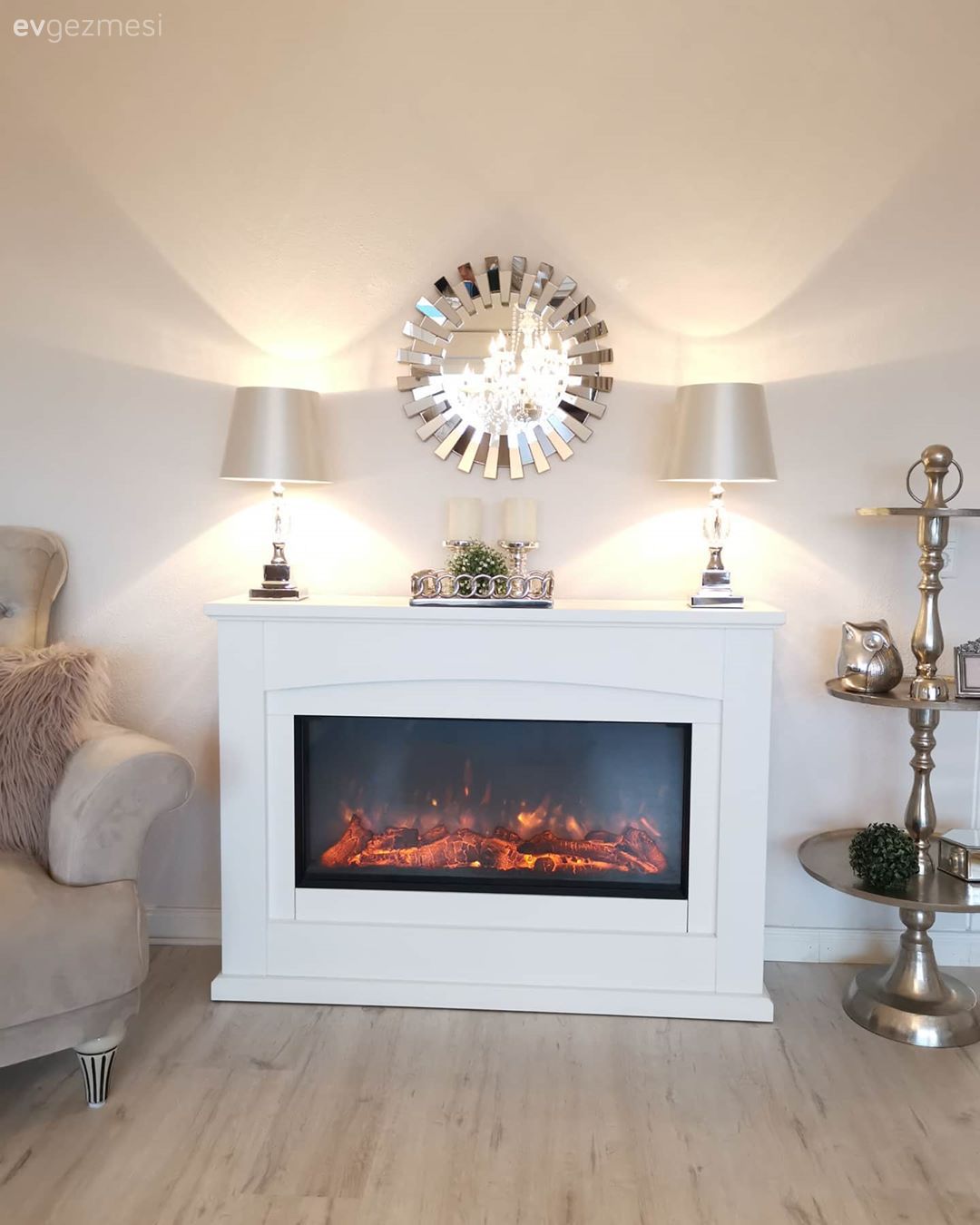 Şık Olmayı Aklına Koyan Bu Evin Göbek Adı Işıltı