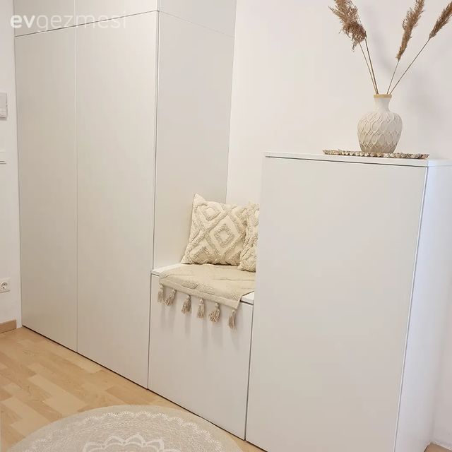 Antre, Vestiyer, Vazo, Ev Aksesuar, Beyaz