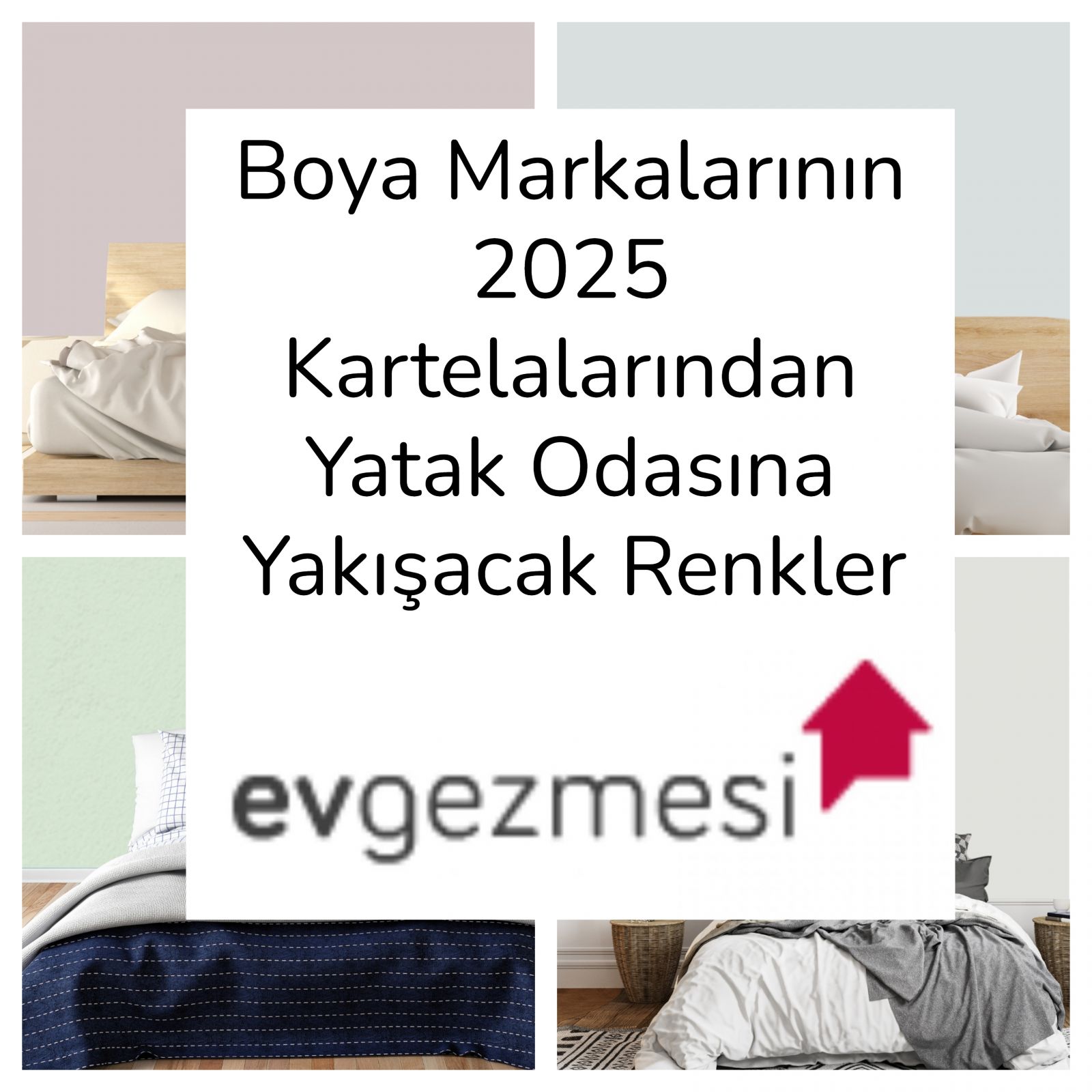 Boya Markalarının 2025 Kartelalarından Yatak Odasına Yakışacak Renkler