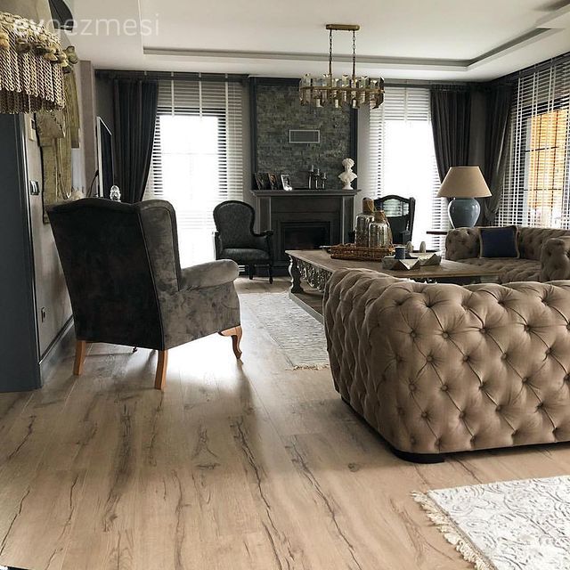 Bu Evde İhtişam ve Natürellik Dengeli Bir Şekilde Buluşmuş