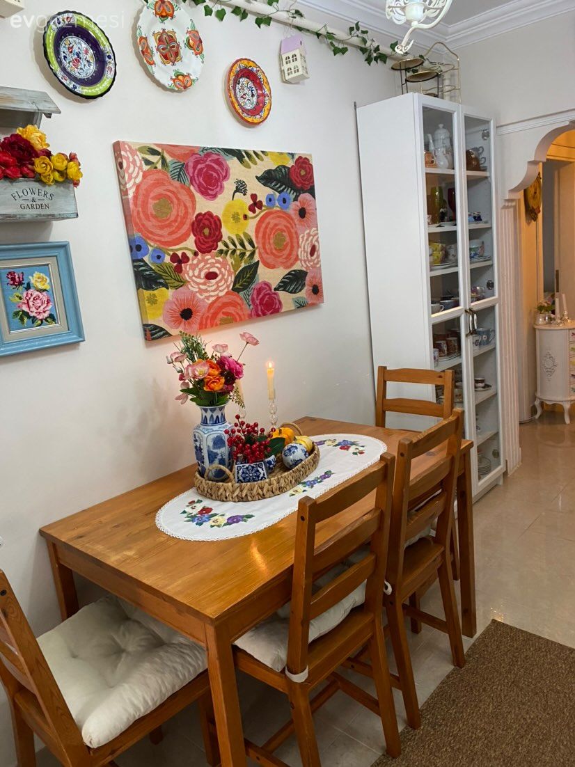 Bu Evde Nostaljik Ruh Bohem Sıcaklığıyla Sunulmuş!