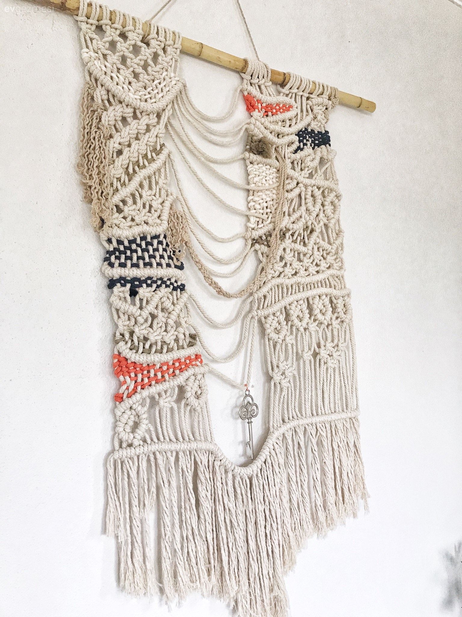 Makrome, Duvar dekorasyonu