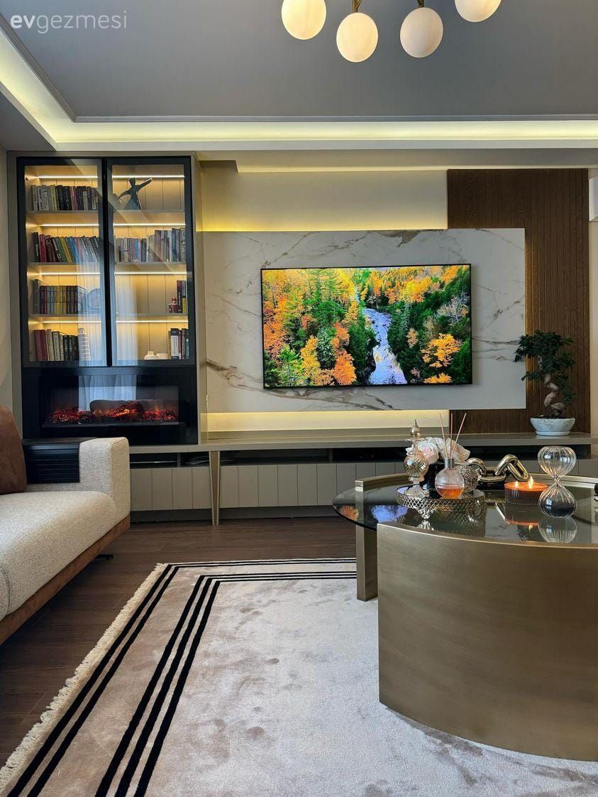 Özel Tasarımların Yer Aldığı Bu Evde Her Duvar Ayrı Şıklık Kaynağı!