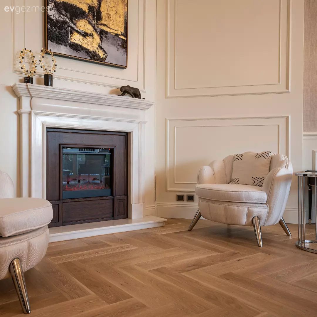 Duvar çıtalama, Beyaz, Tablo, Duvar dekorasyonu, Puf, Berjer, Parke