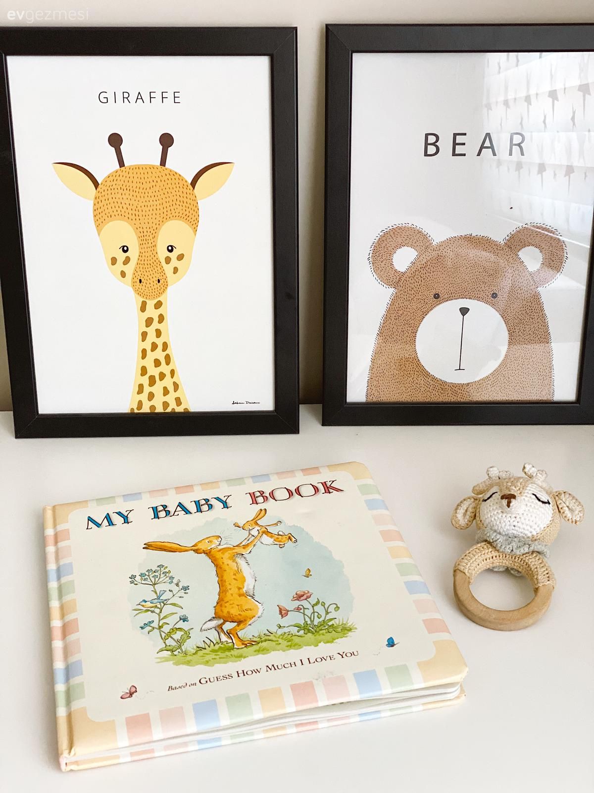 Çocuk odası duvar dekorasyonu, Tablo, Duvar dekorasyonu