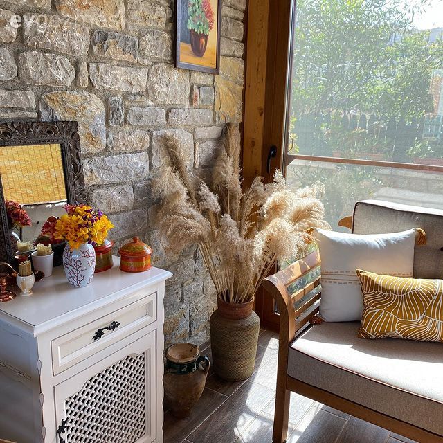 Bu Ahşap Kış Bahçesi Taşlarıyla Datça'nın Ruhuna Uygun!