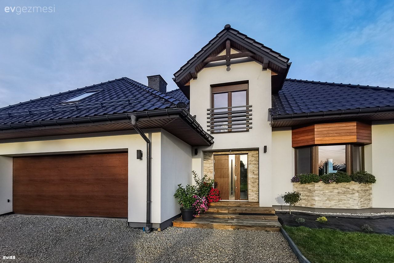 Müstakil Ev Yapacaklara İlham Verecek 200 M2'lik Dubleks Ev