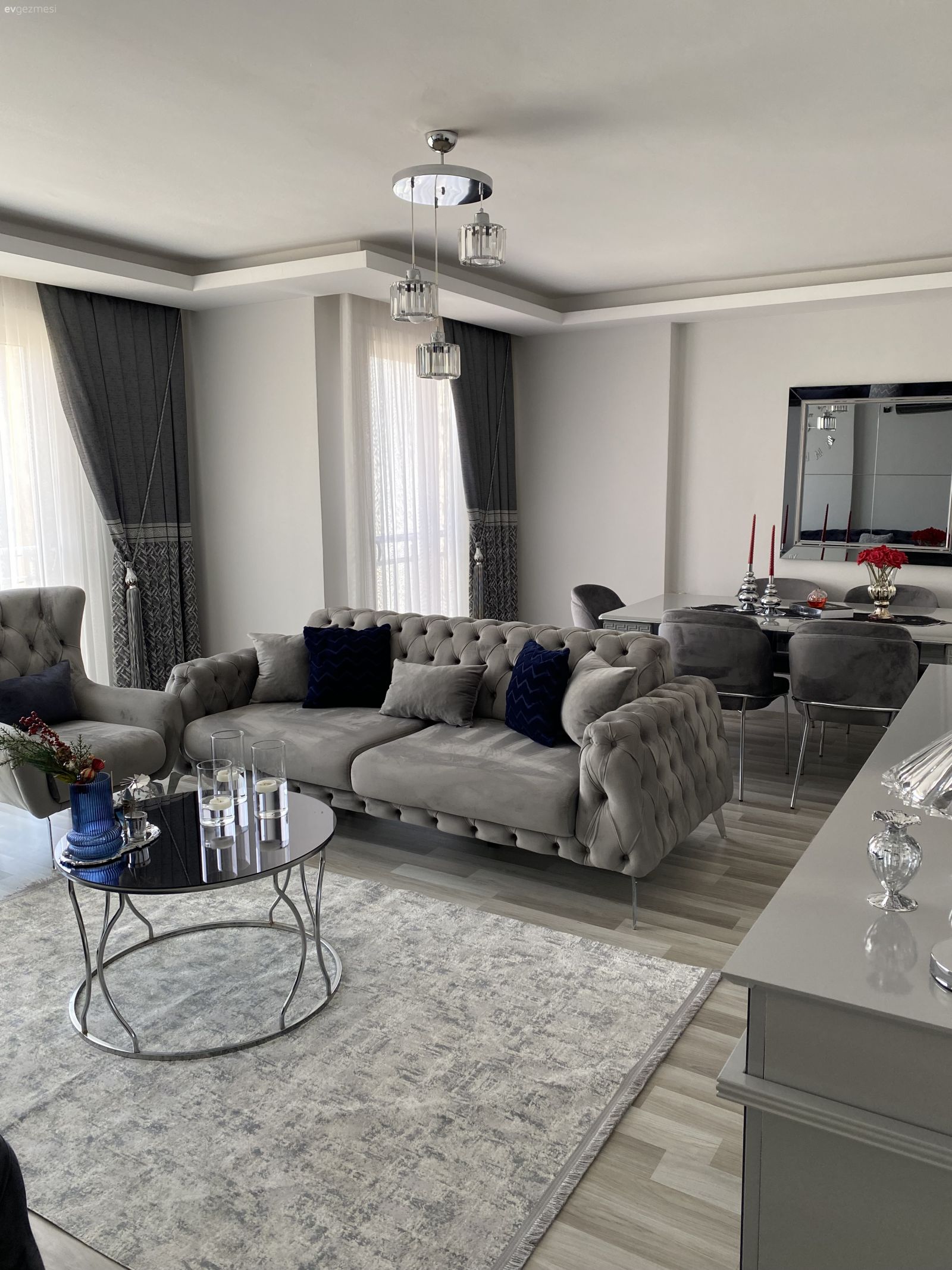 Bu Evde Modern Stile Ev Sahibi Kendi Yorumunu Katmış