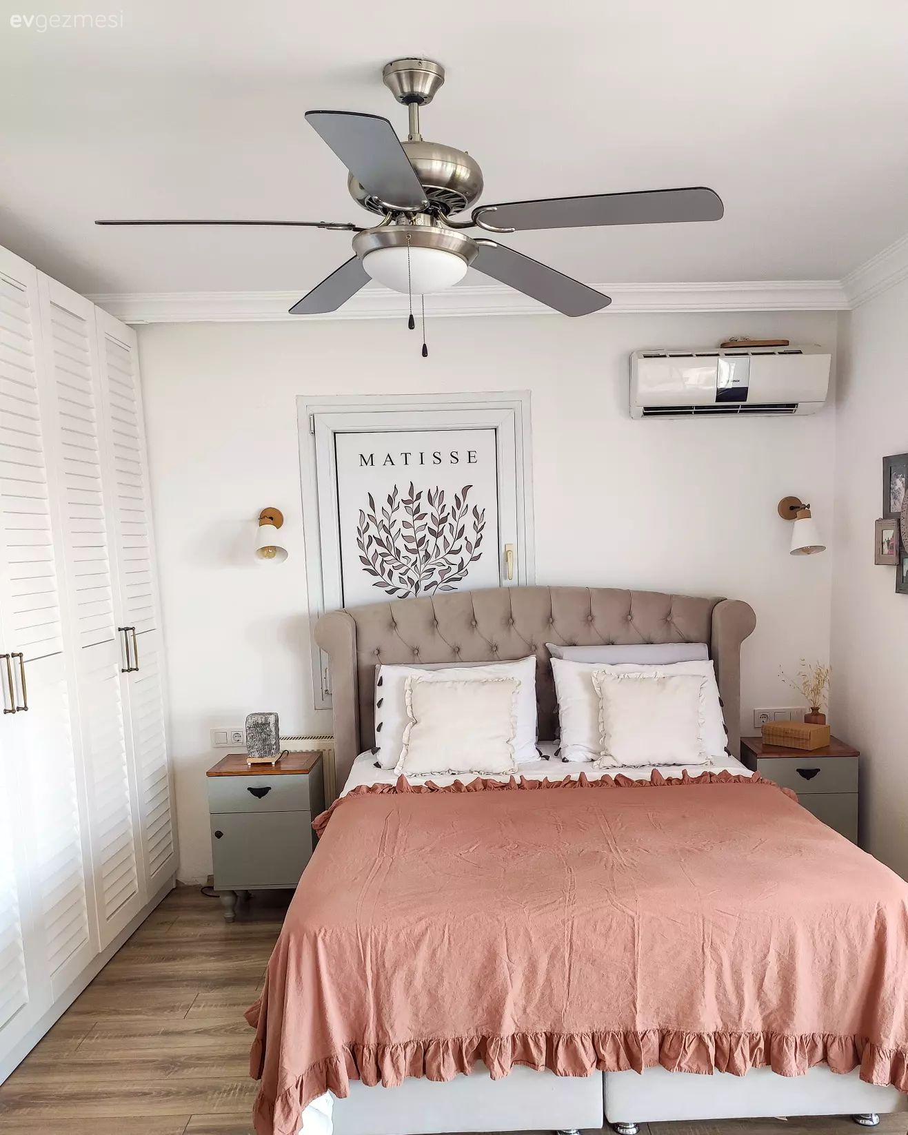 Bu Yatak Odasına Bakar Bakmaz Tatil Moduna Giriyorsunuz