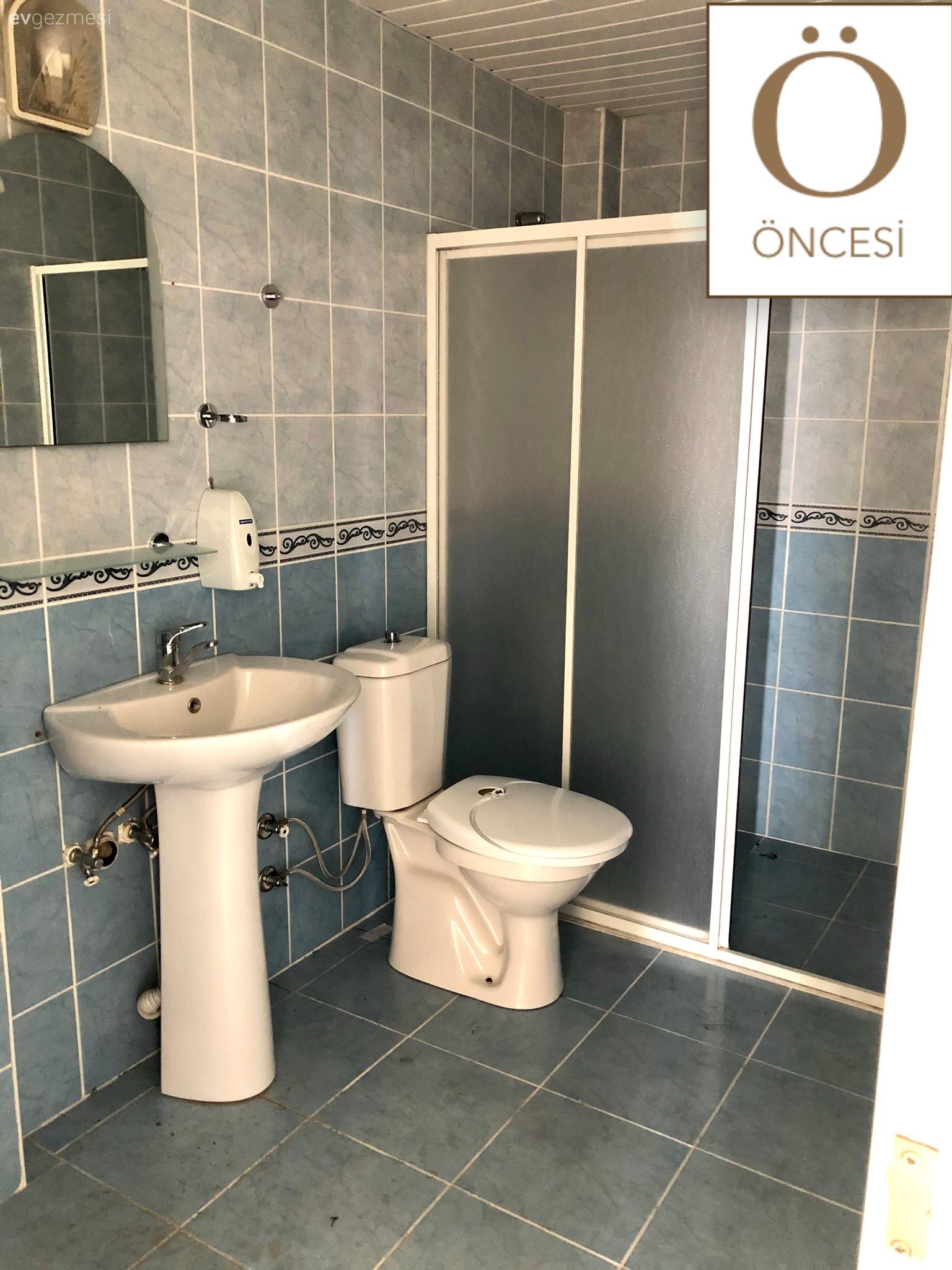 Öncesi&Sonrası: Modern Tarzın Buram Buram Estiği Bir Banyo!