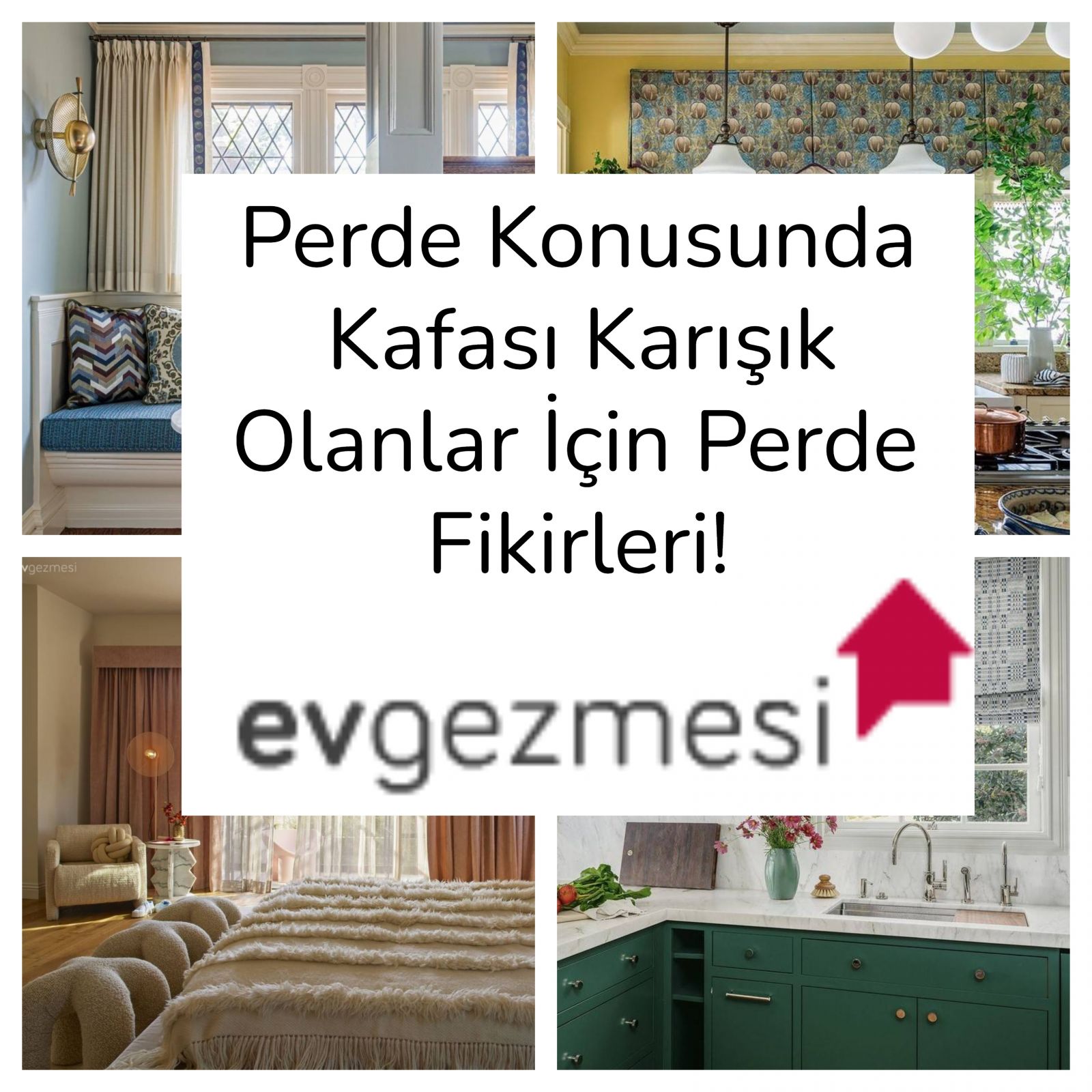 Perde Konusunda Kafası Karışık Olanlar İçin Perde Fikirleri!