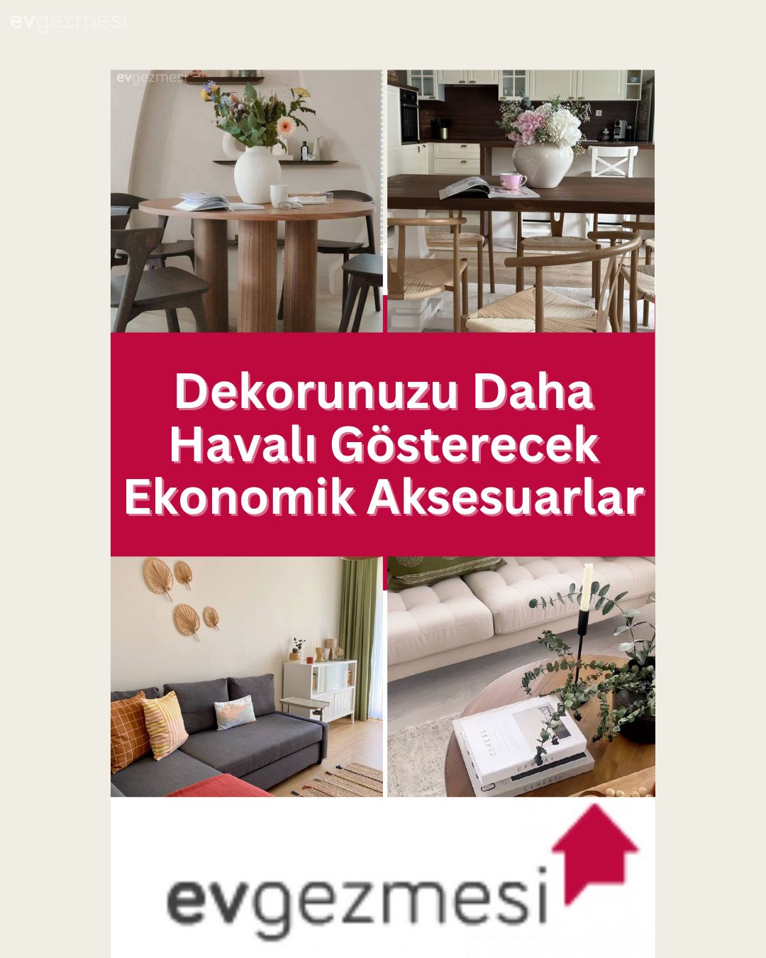 Dekorunuzu Daha Havalı Gösterecek Ekonomik Aksesuarlar