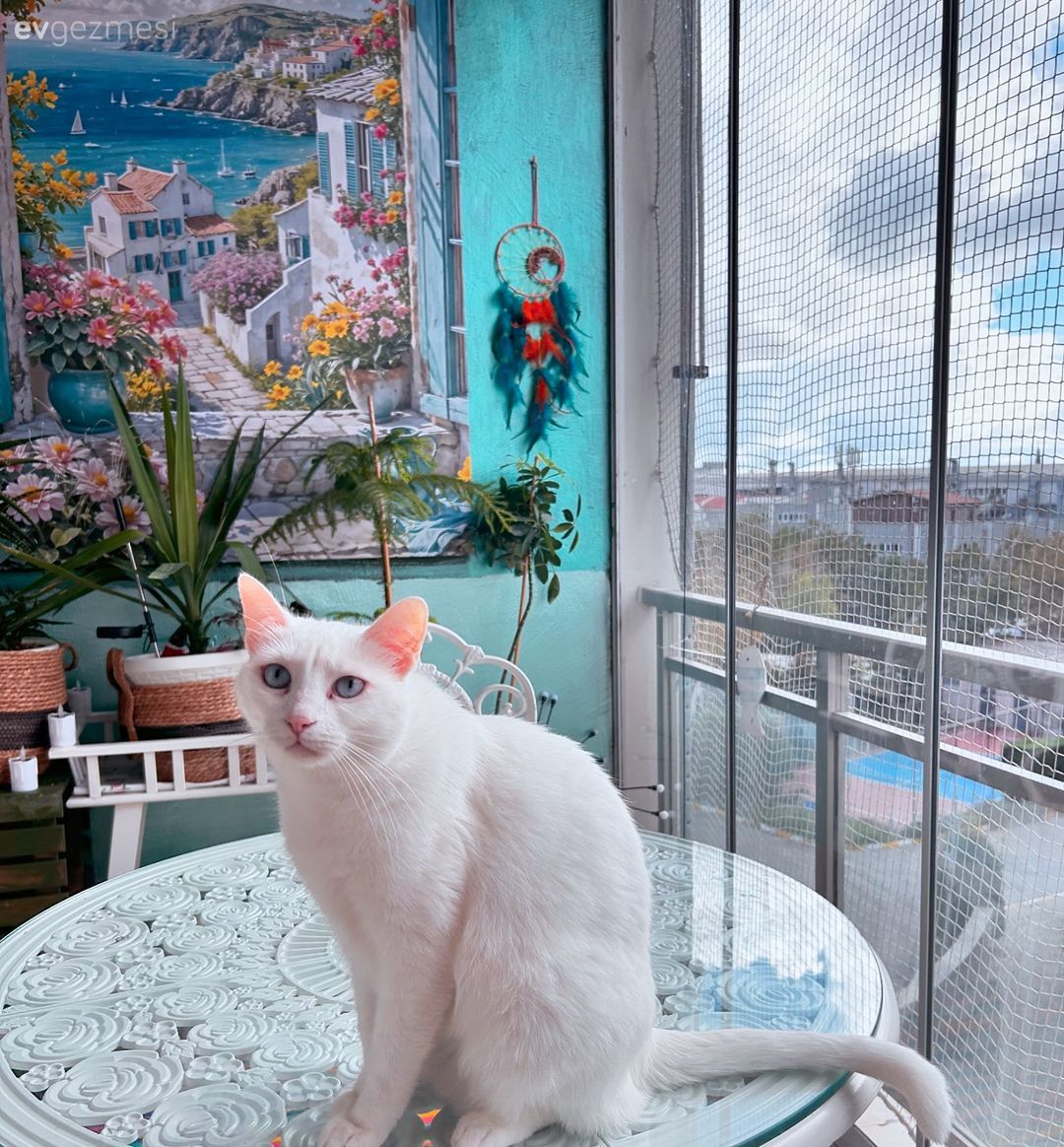 Bitkilerle Dolu Bu Balkon Apartmana Taşınmış Bir Bahçe Gibi!