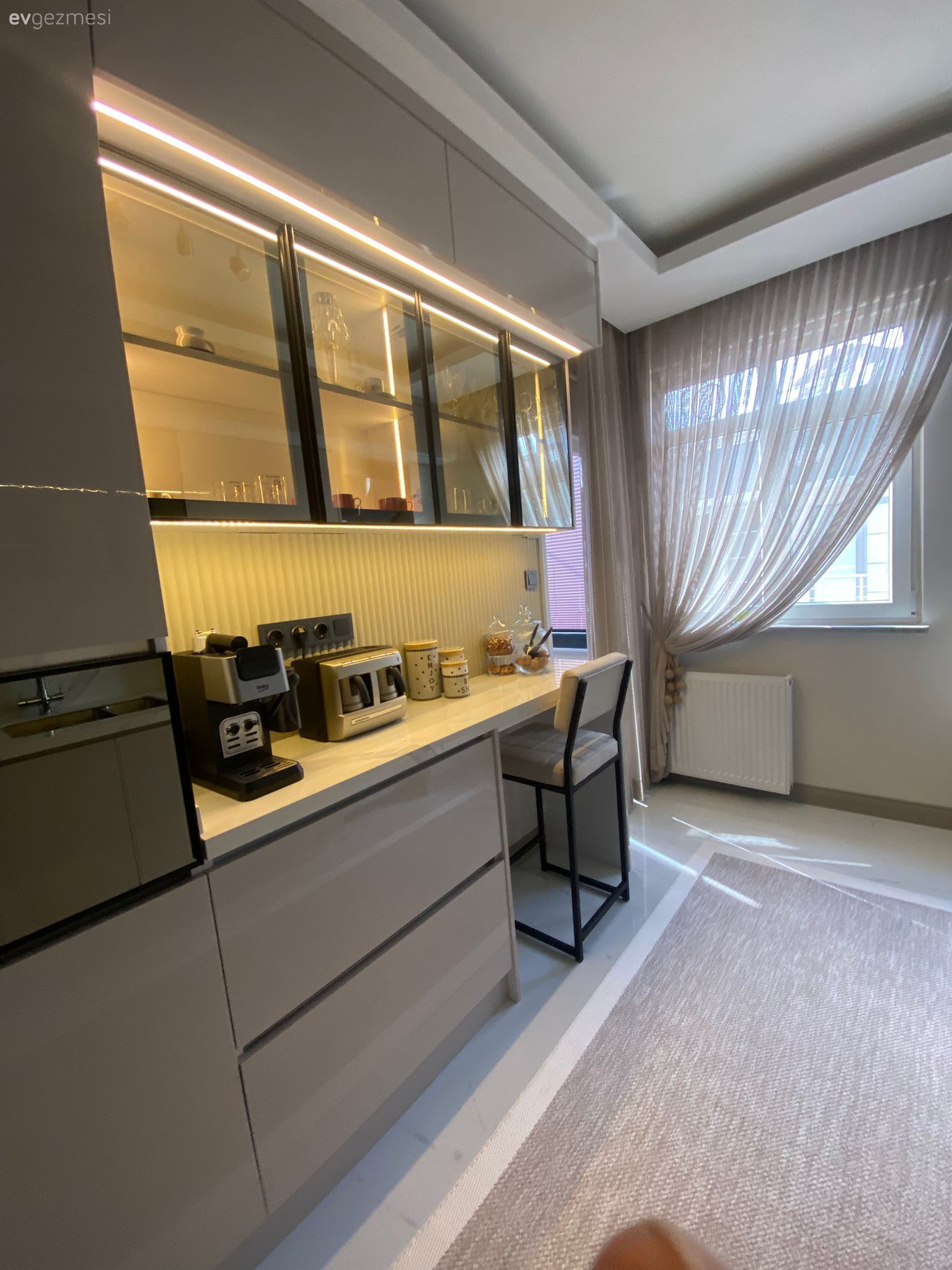 Özel Yapım Tasarımlar Bu Evin Şıklığında Büyük Pay Sahibi