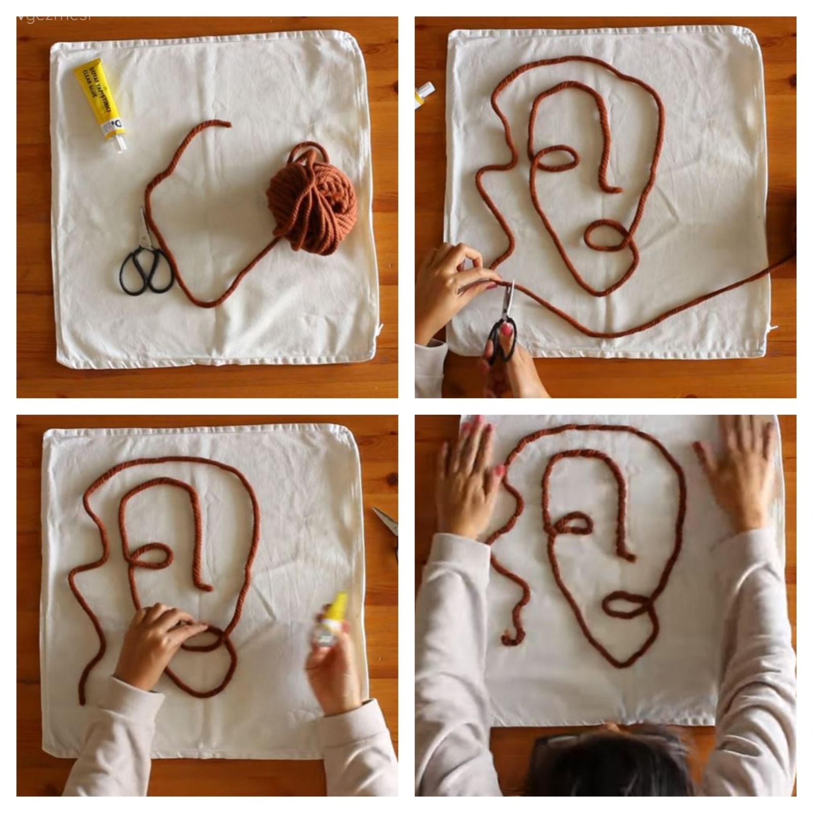 Dikişsiz ve Kolay Yapılabilecek 10 Farklı Modelde Kırlent Yapımı