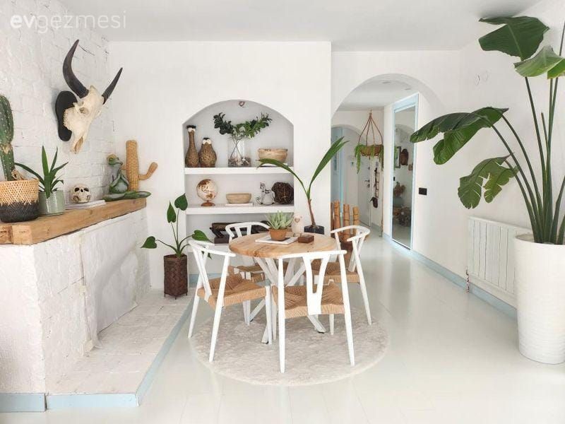 Ankara'da Olsa da Sahil Havası Estiren Bu Ev Değişimiyle Boyut Atlamış!