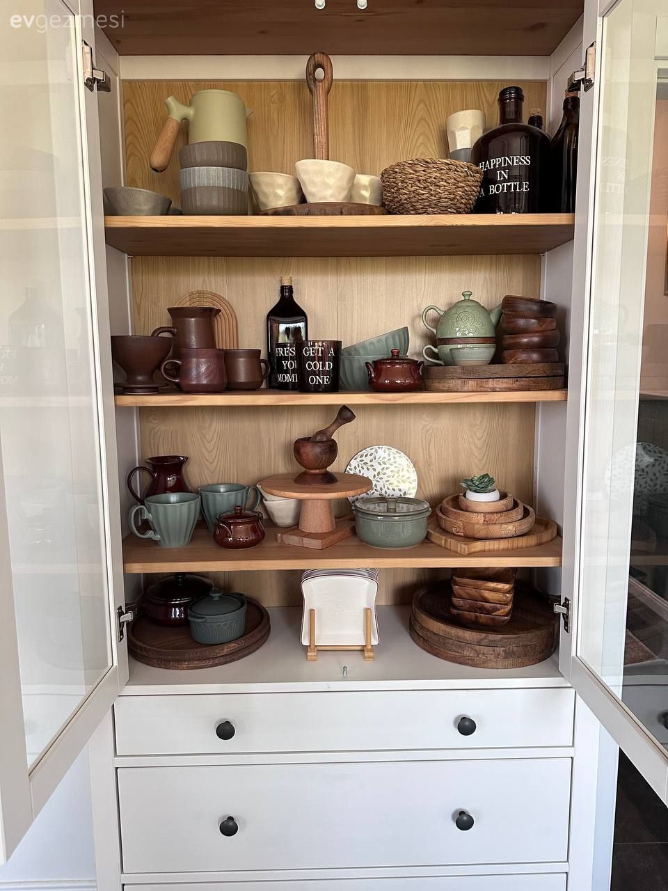 Ekstra mutfak dolabı, Mutfak, Beyaz, Mutfak aksesuarları