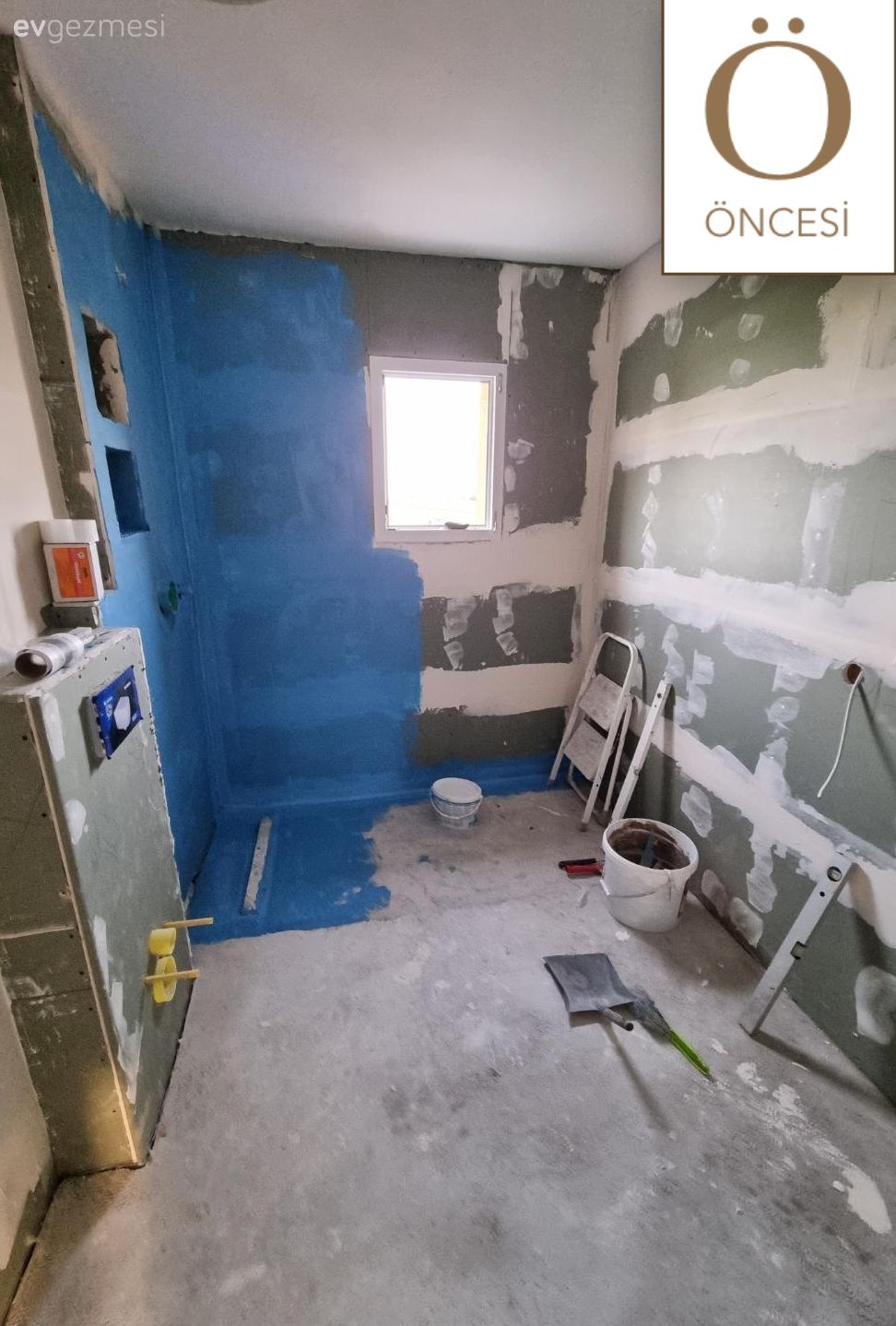 Öncesi&Sonrası: Beyazlara Bürünmüş Ferah Bir Banyo