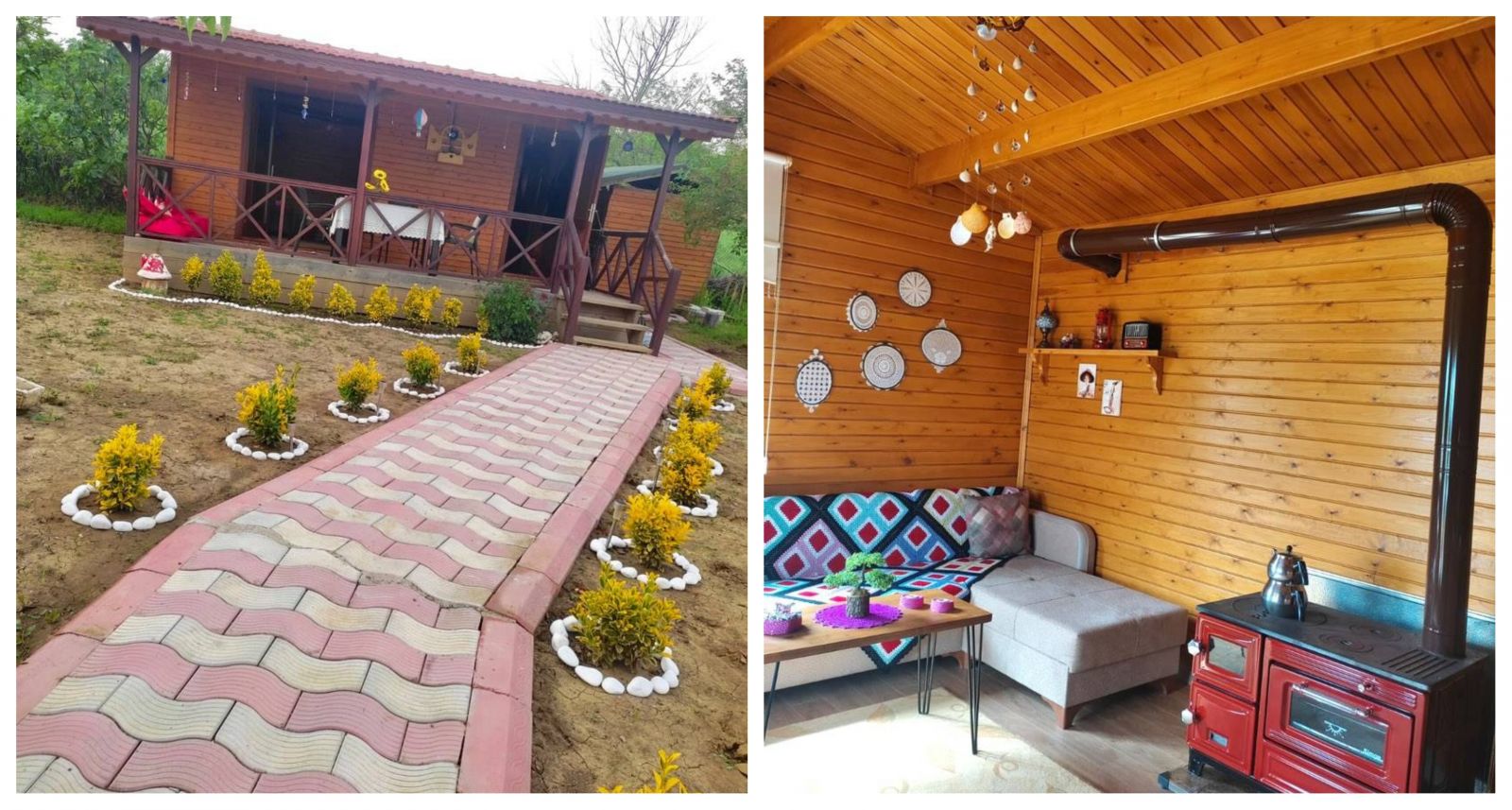 36 M2'lik Bu Ahşap Ev Hafta Sonu Tatilini Dört Gözle Bekletir Olmuş