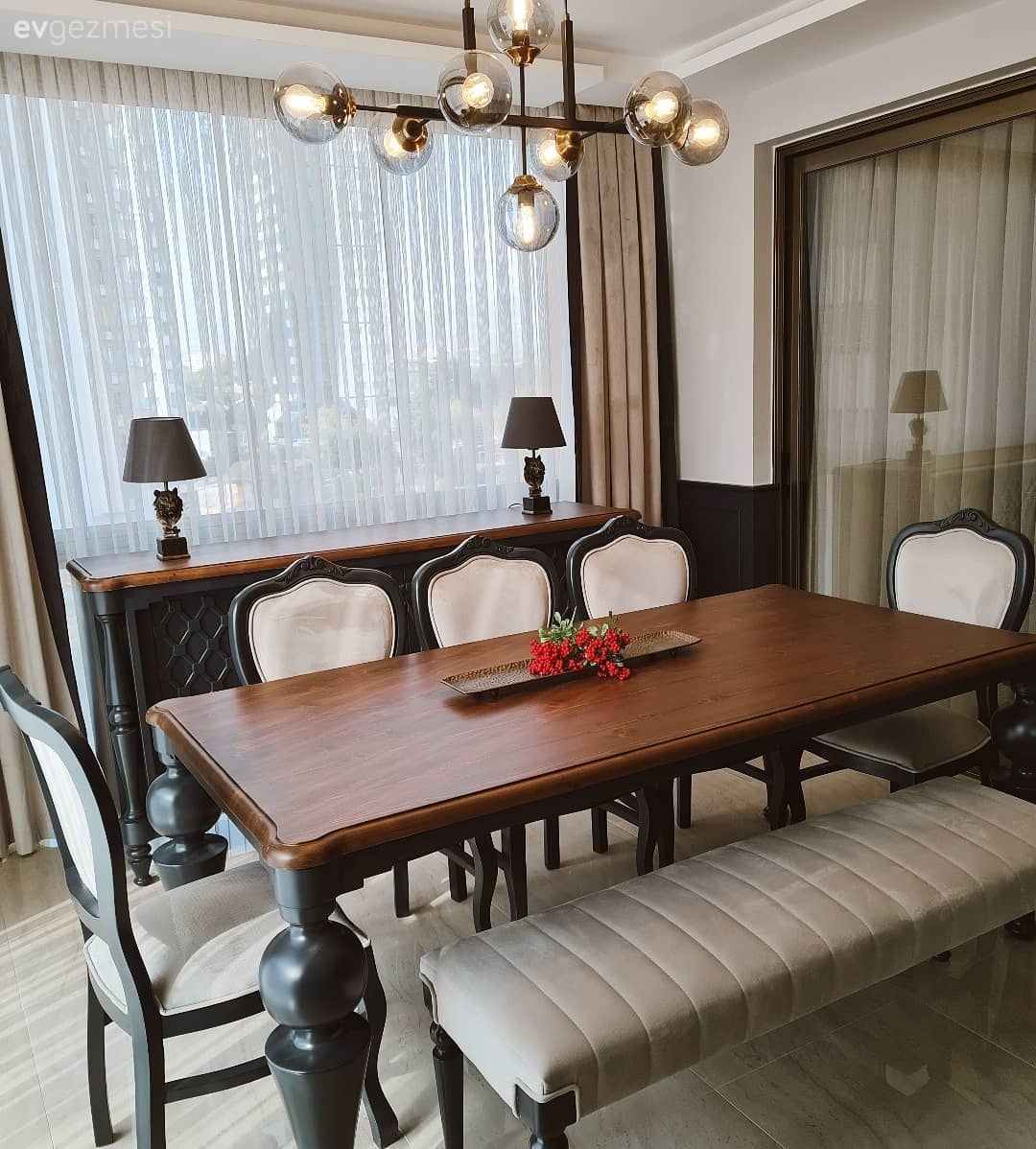 Yemek Masası Takımında Ölçüler ve Farklı Tarzlarda Modeller!