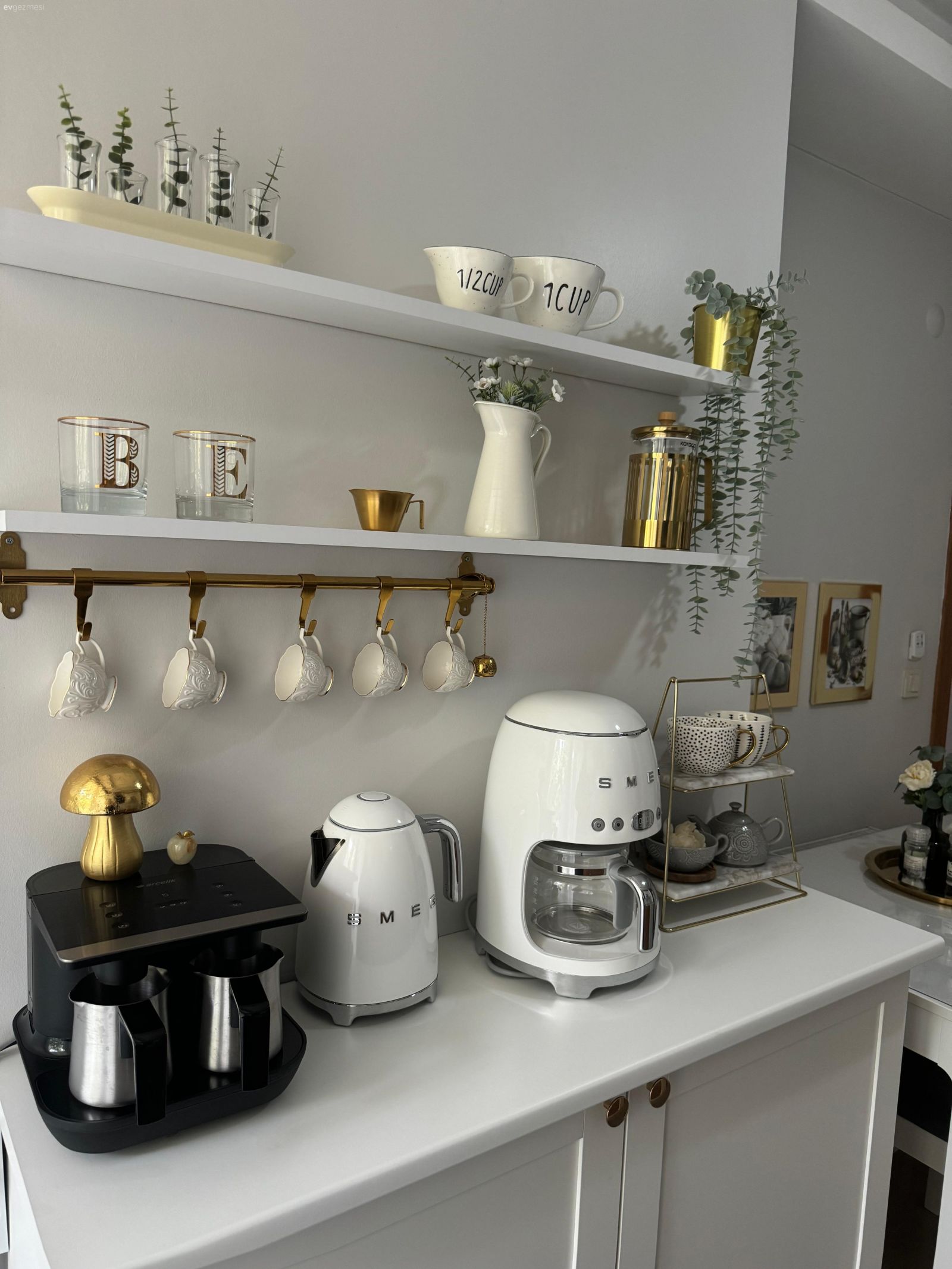 Beyaz, Mutfak rafı, Mutfak, Mutfak aksesuarları
