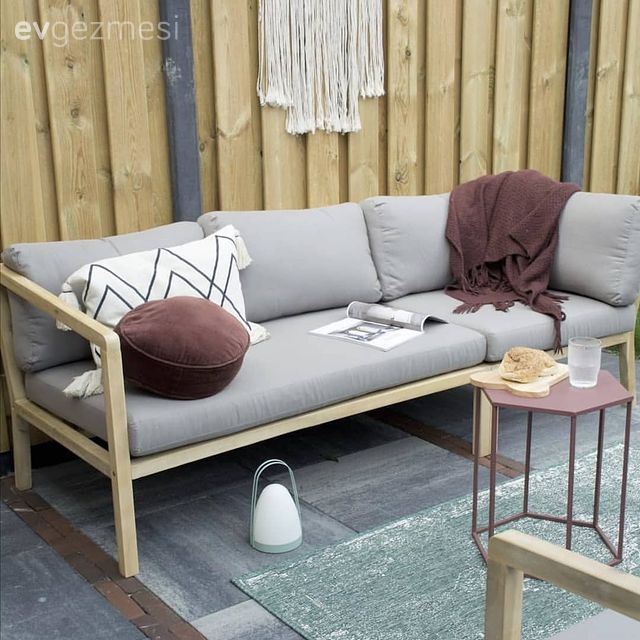 Bahçe, Gri, Ahşap Mobilya, Beyaz, Bordo, Bahçe oturma grubu