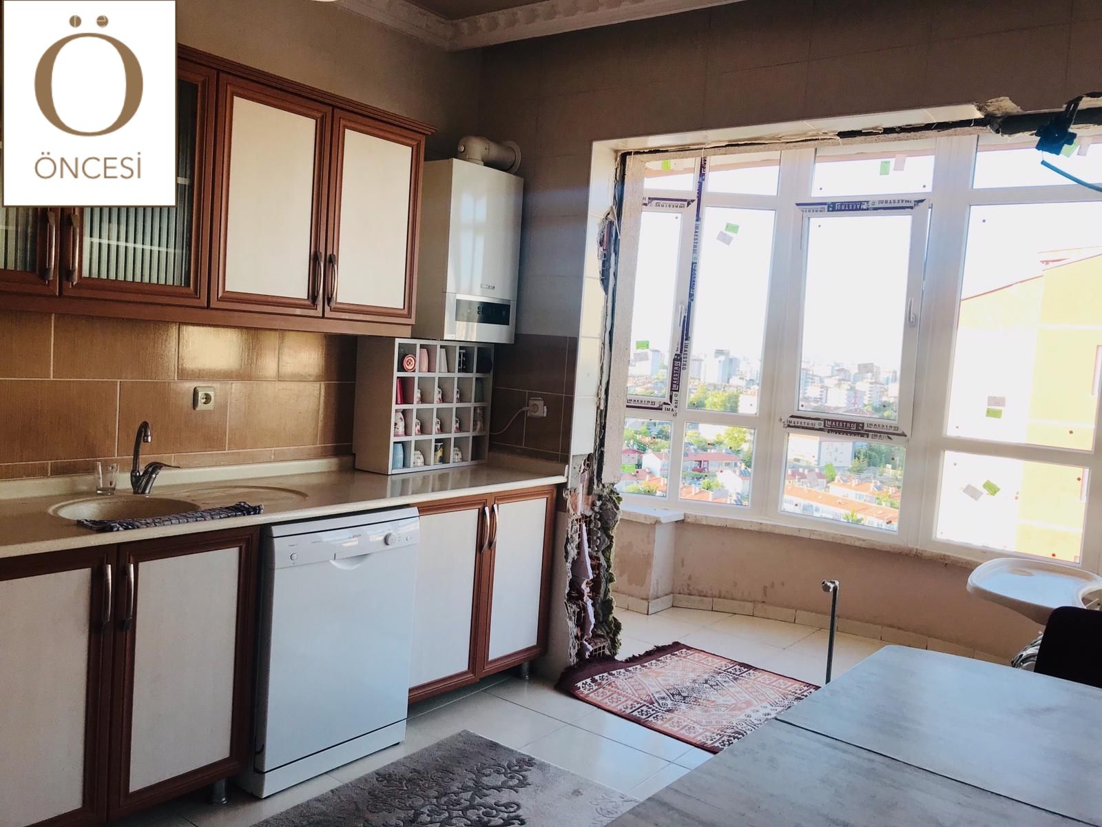 Öncesi&Sonrası: Değişen Bu Mutfak Yeni Haliyle Çok Ferah!