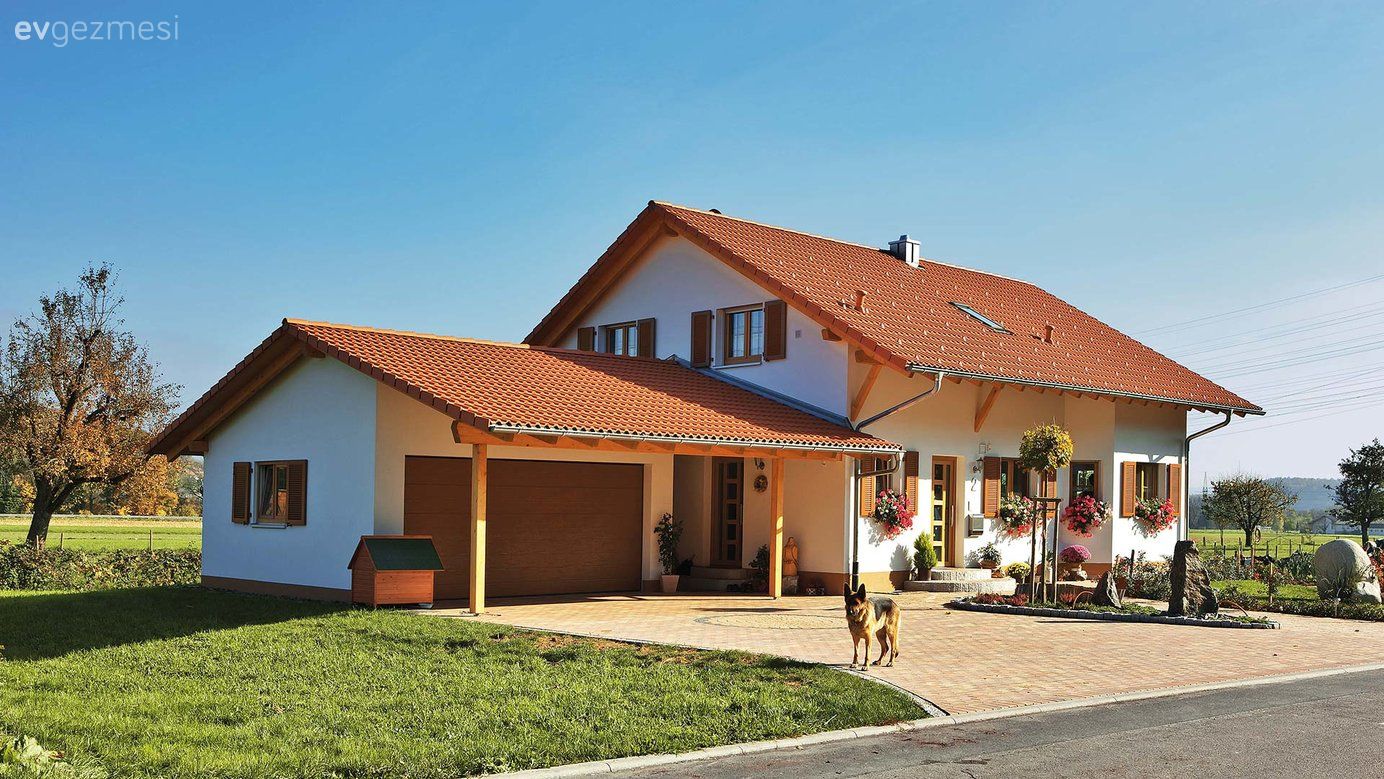 Müstakil Ev İsteyenlere Örnekler: 245 M2 Bodrum Hariç İki Katlı Ev!