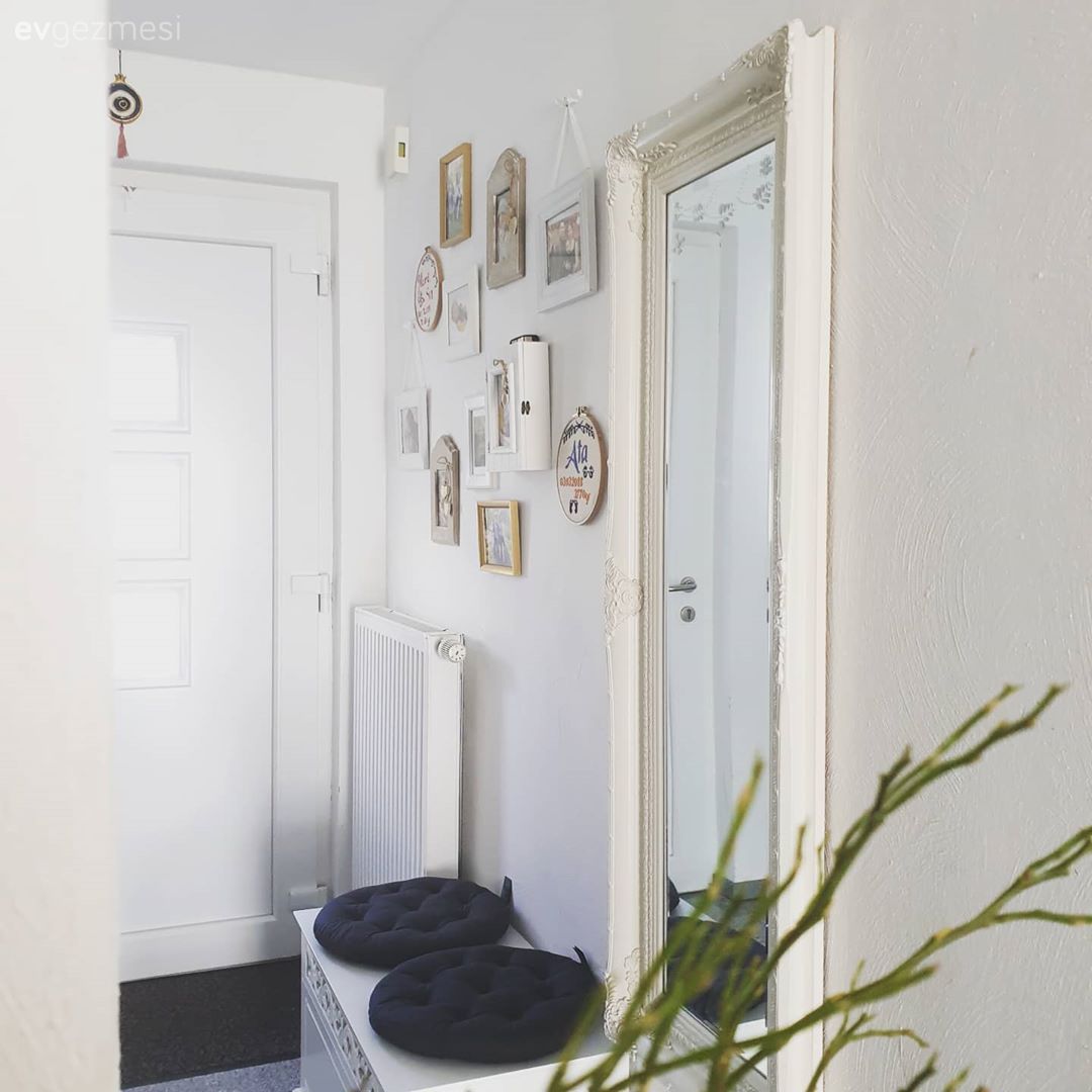 Antre, Beyaz, Füme, Puf, Çerçeve, Galeri duvarı, Duvar dekorasyonu, Boy aynası, Ayna