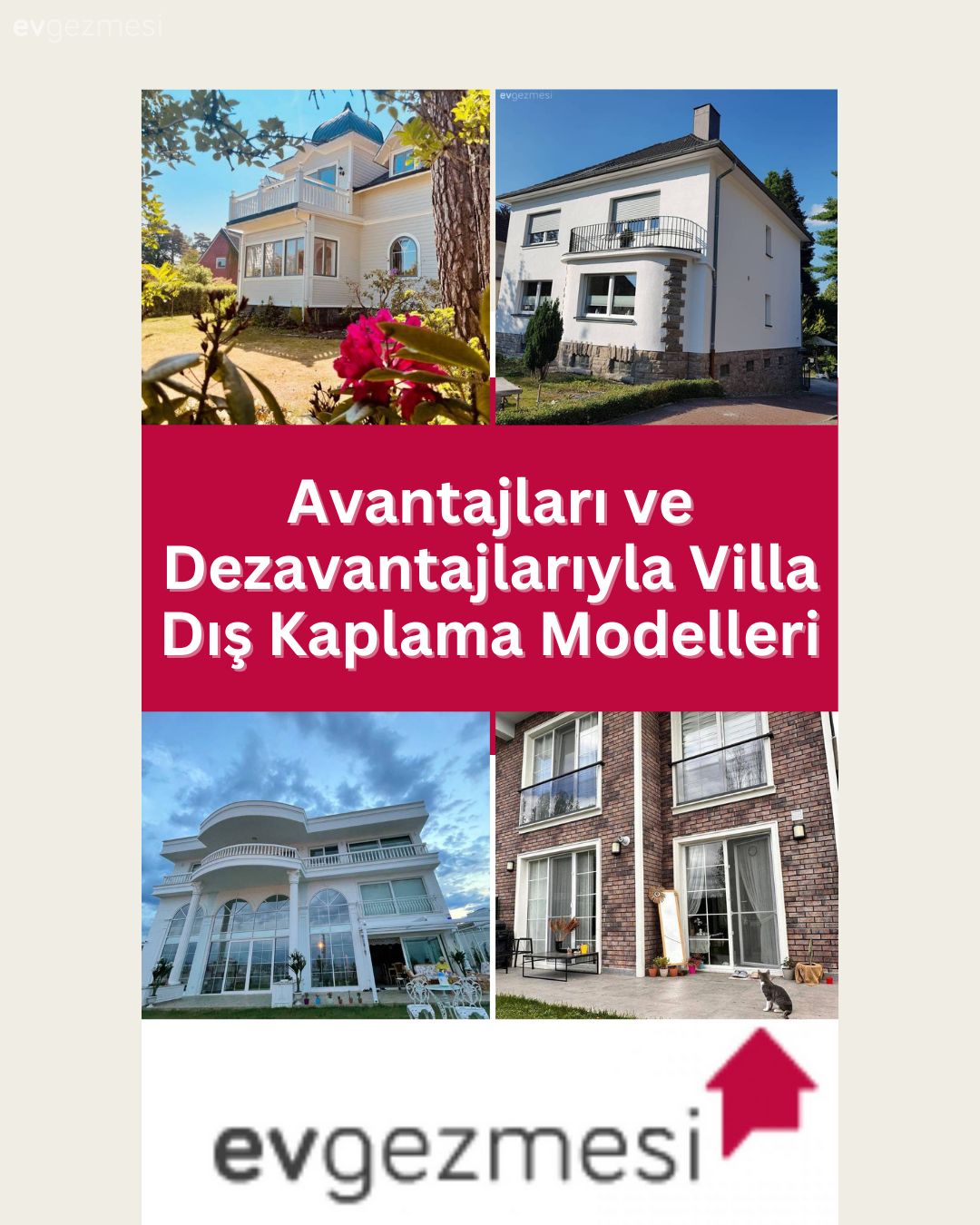 Avantajları ve Dezavantajlarıyla Villa Dış Kaplama Modelleri