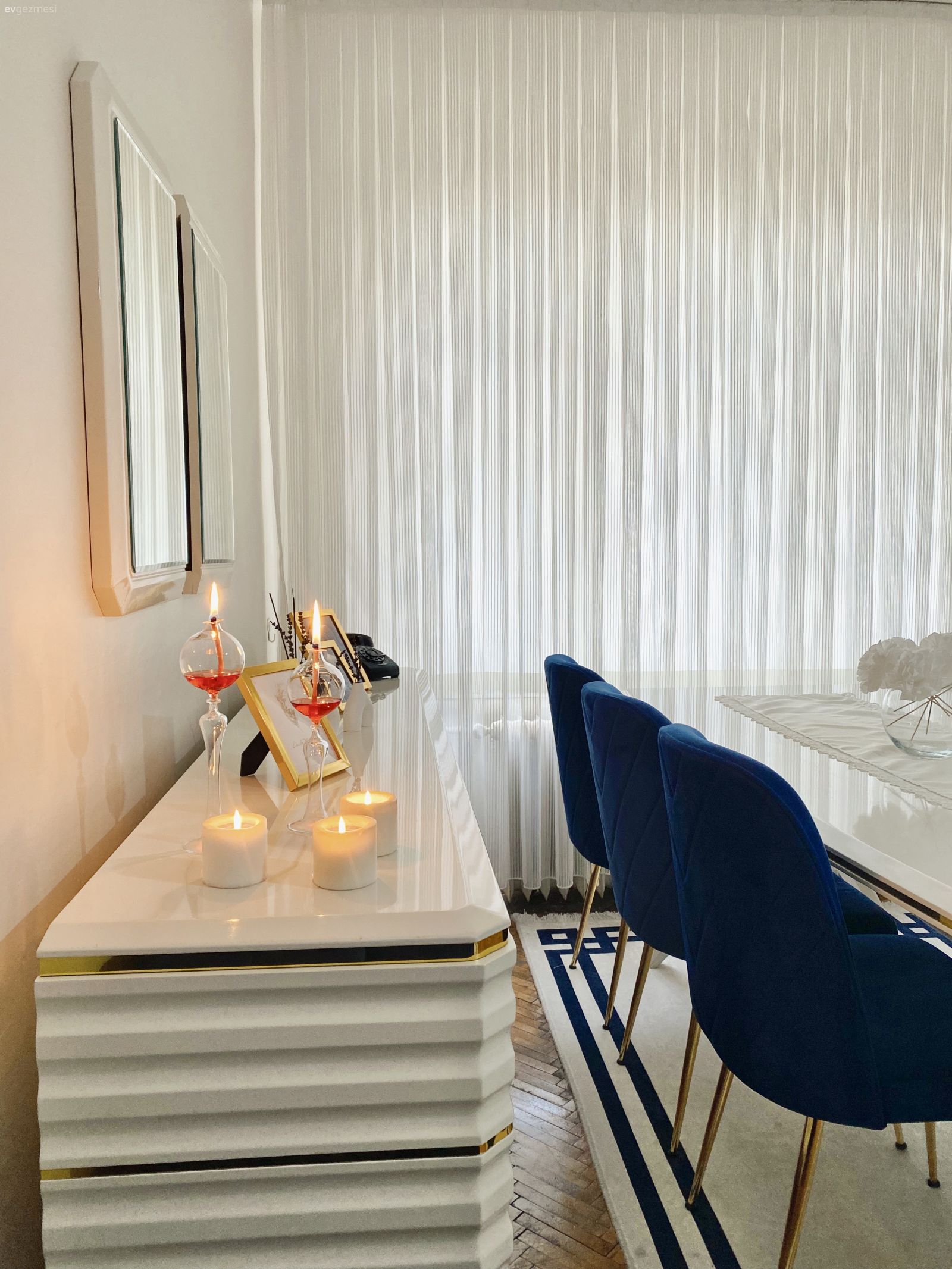 Bu Ankara Evinde Mavinin Sesi Pek Baskın