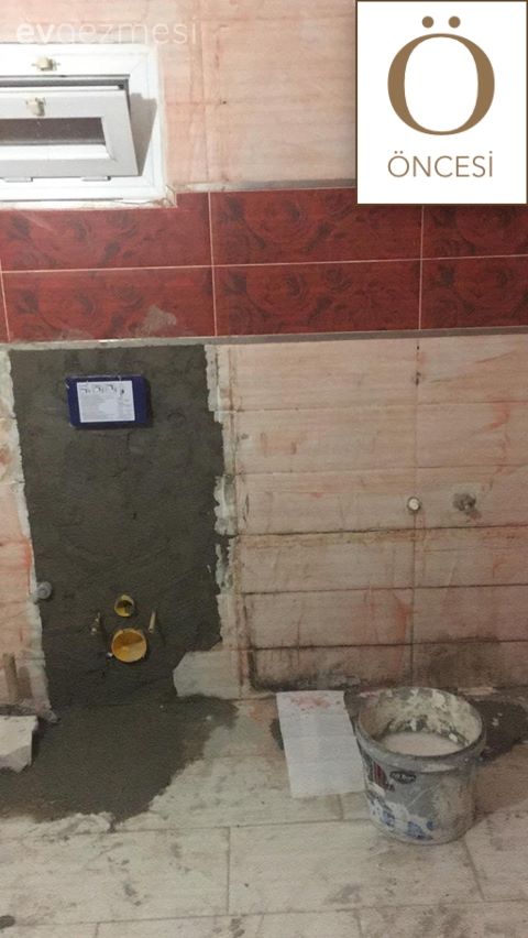 Öncesi&Sonrası: Geçmişine Sünger Çeken Modern Bir Banyo