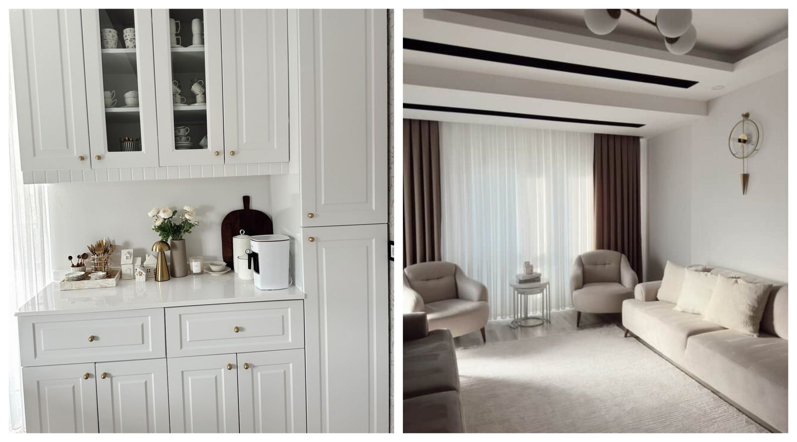 Bu Sade Evde Kahve Köşesinin Albenisi Daha Fazla