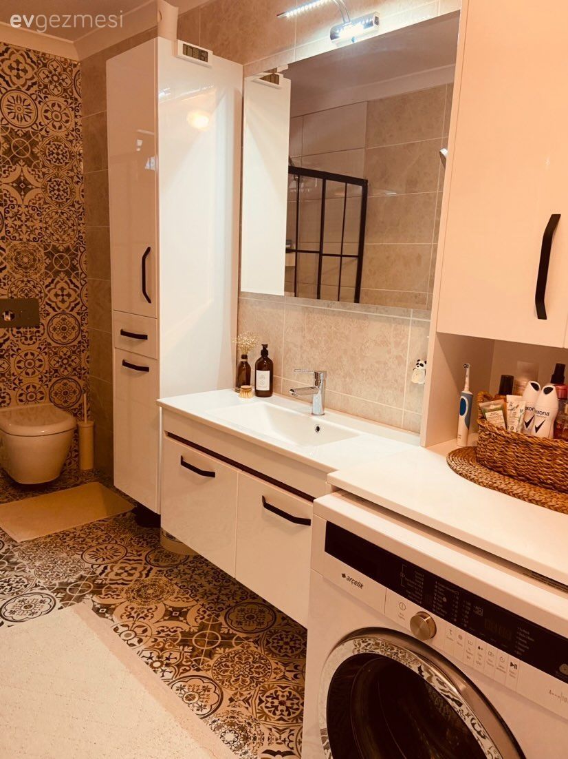 Öncesi&Sonrası: Kırıp-Dökme İşlerine Girişmeden Değişen Bir Banyo!